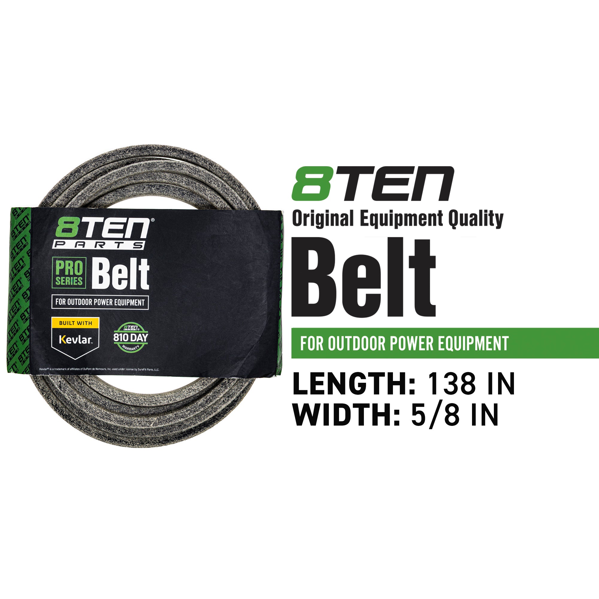 Blade Spindle Belt Kit for Bad Boy MZ Magnum 42 038-4221-00 037-2050-00