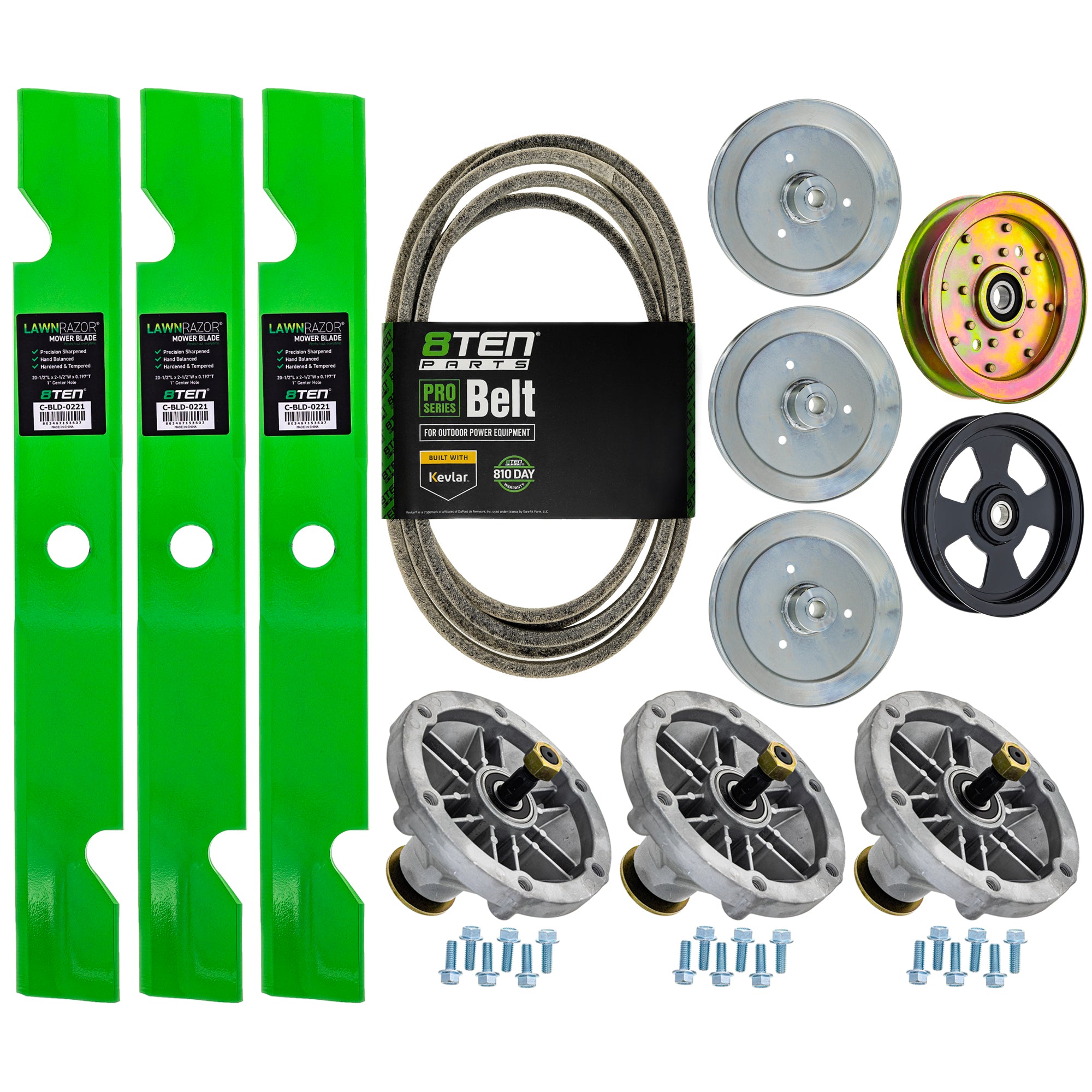 Deck Rebuild Kit for Raduis Radius 8TEN MK1013946
