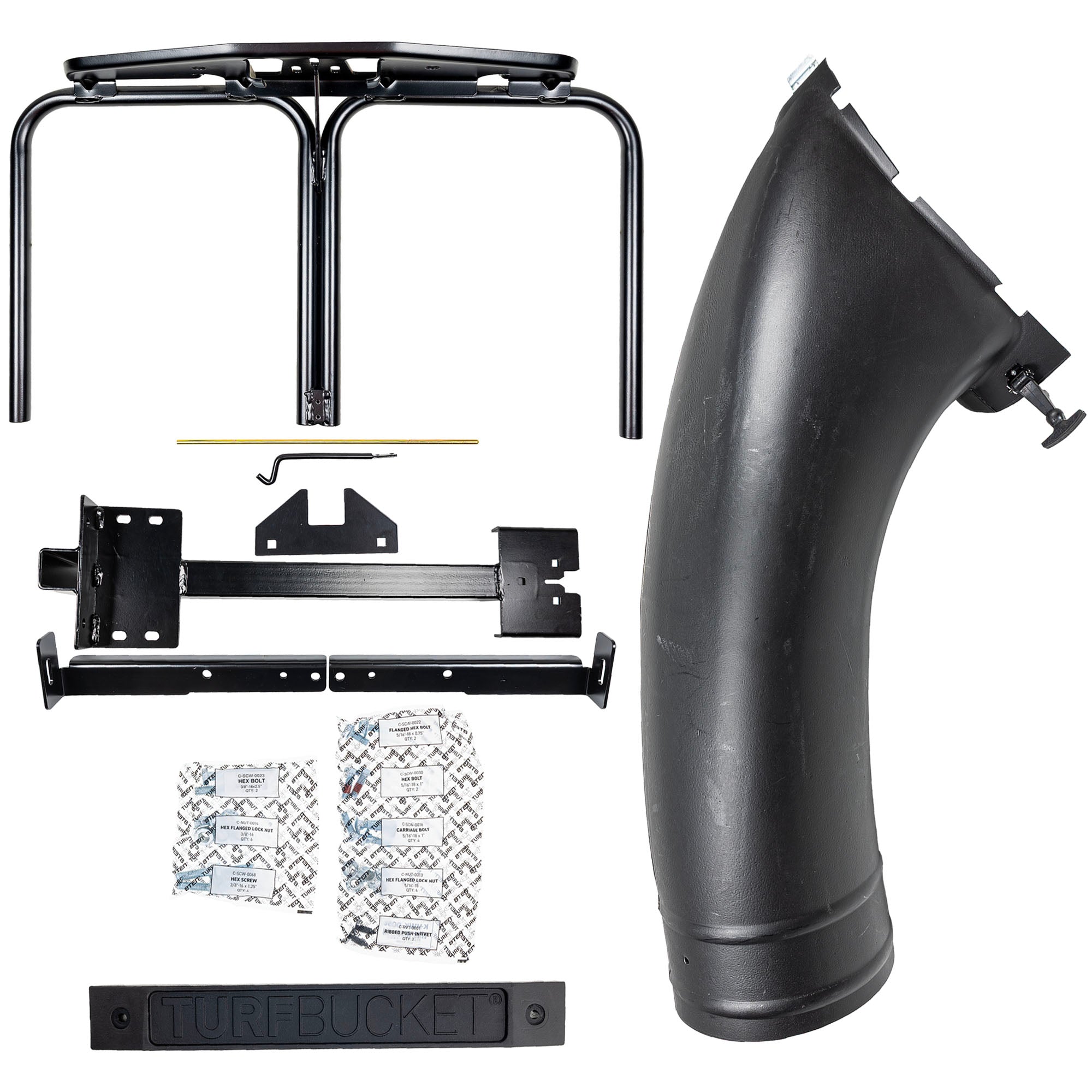 8TEN TURFBUCKET Grass Twin Bagger System for Toro Timecutter 4200C