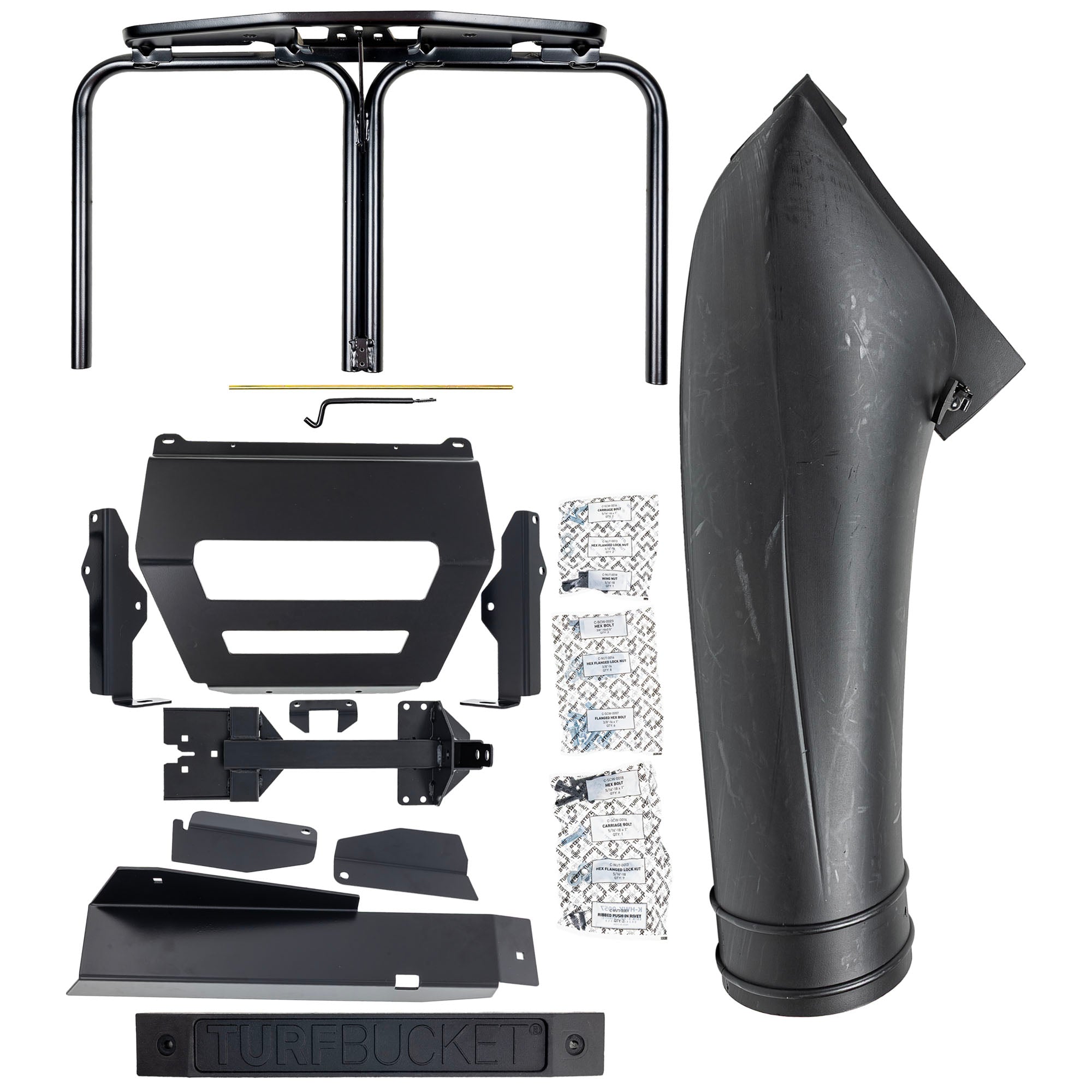 8TEN TURFBUCKET Grass Twin Bagger System for Toro Timecutter Max