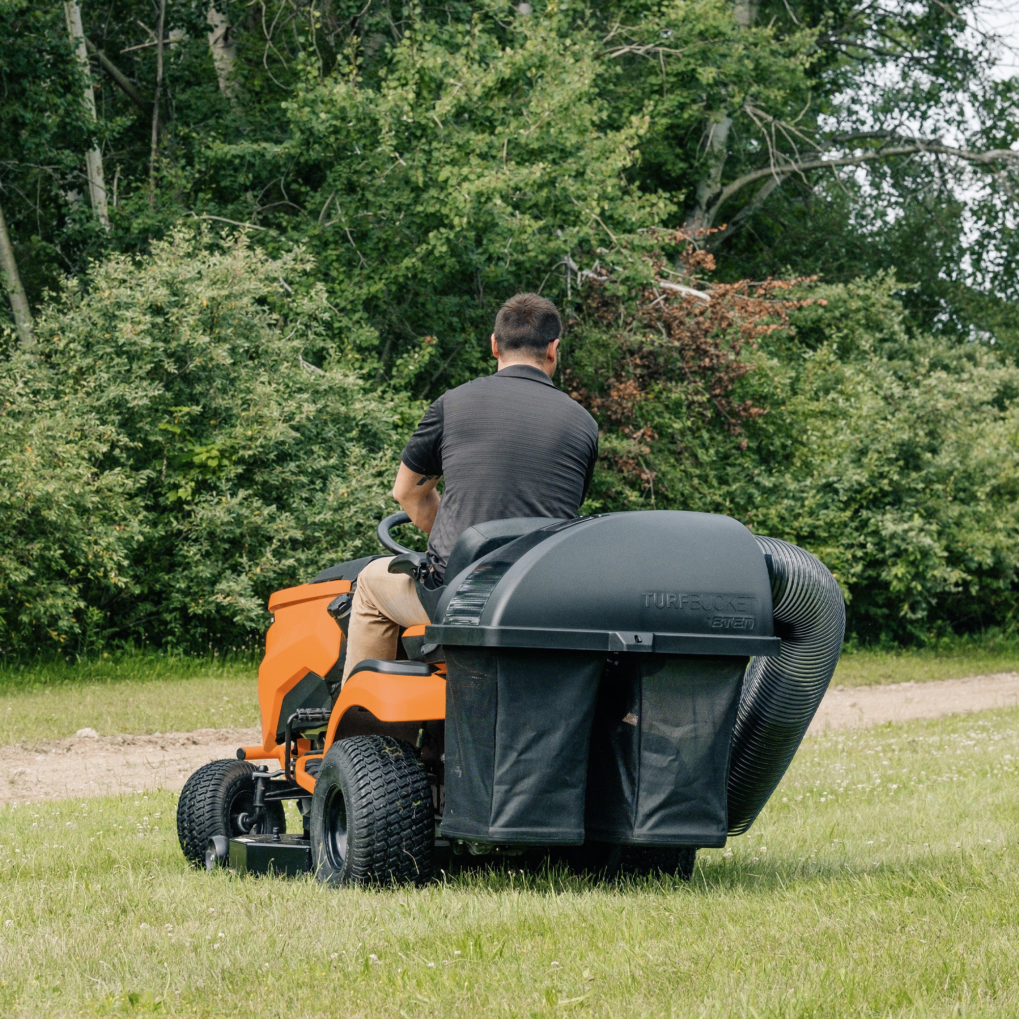 TWIN CABIN スーパー 8TEN TURFBUCKET Grass Twin Bagger System for Husqvarna Z246 46