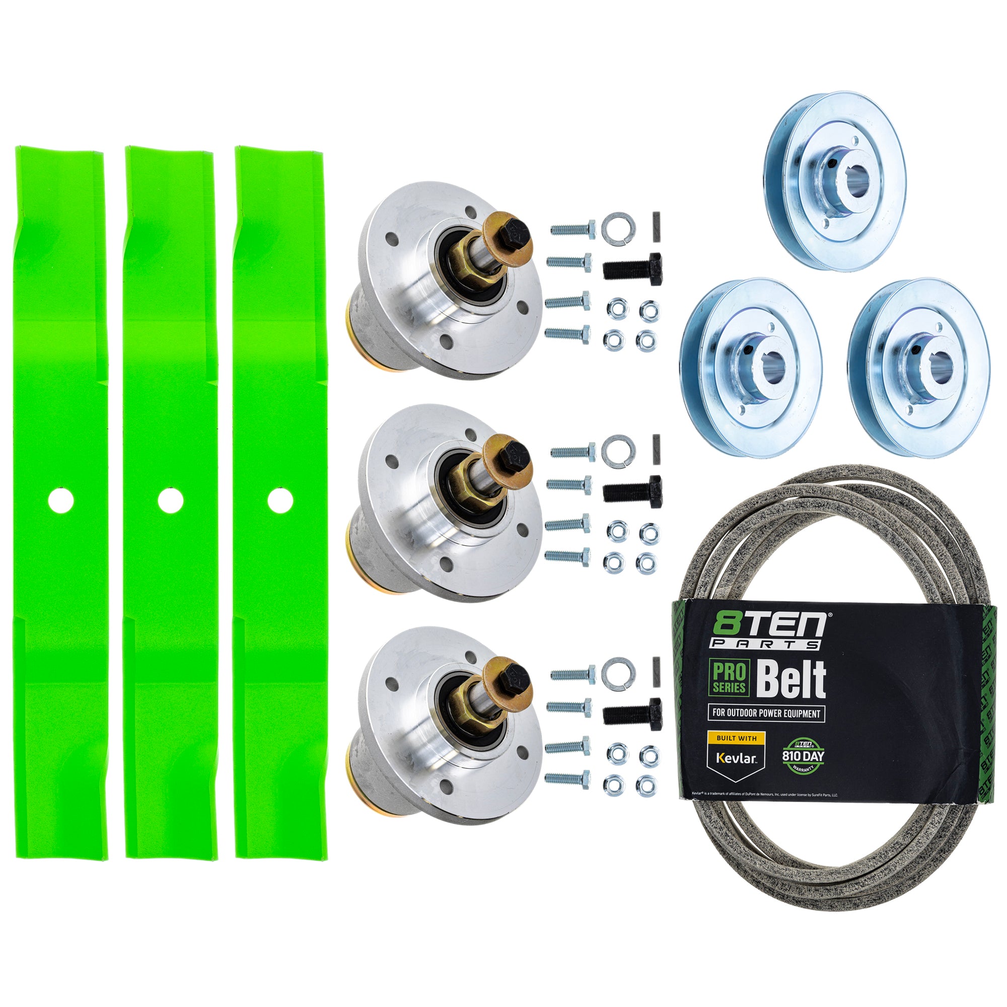 Spindle Blade Belt Kit for 8TEN MK1015097