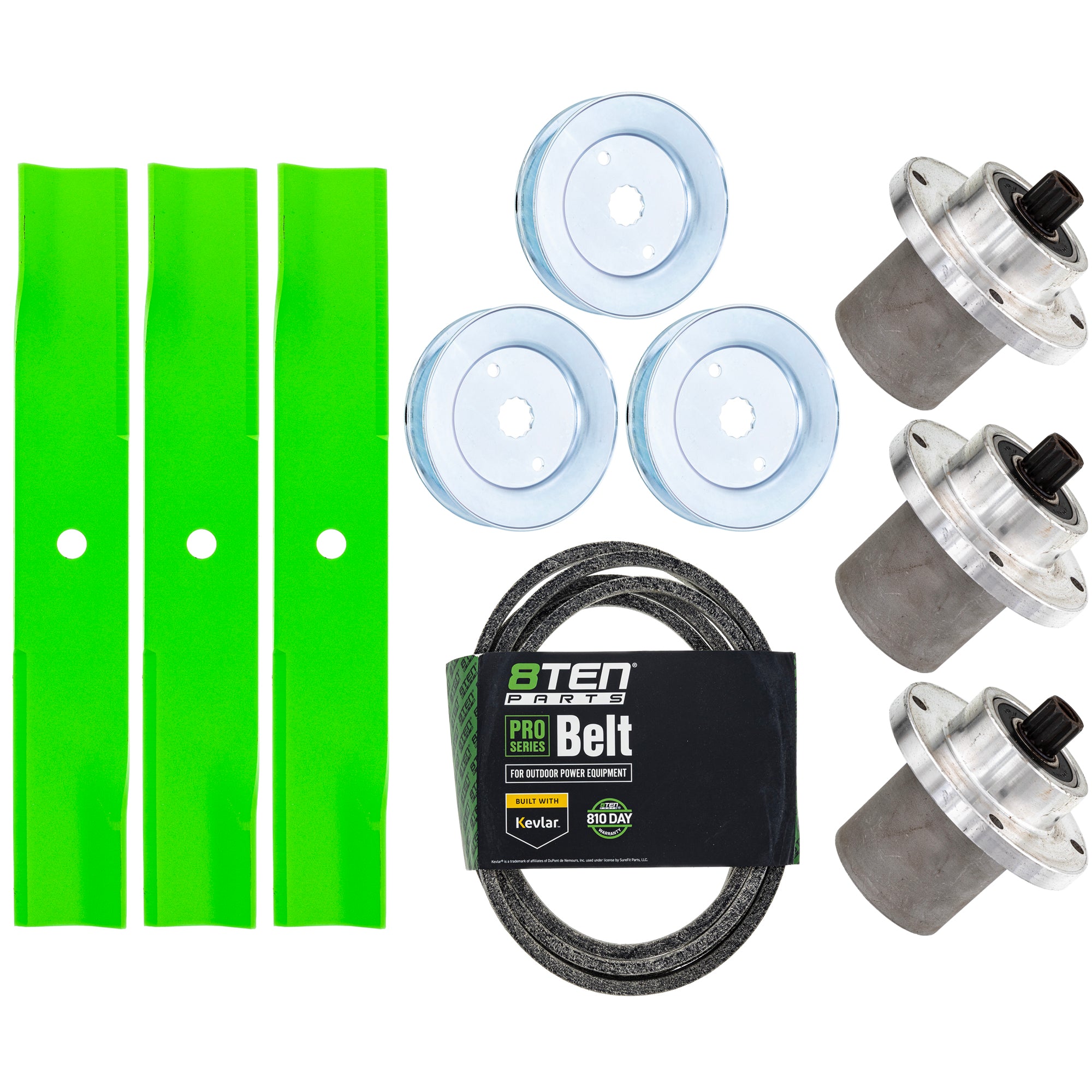 Spindle Blade Belt Kit for 8TEN MK1015104