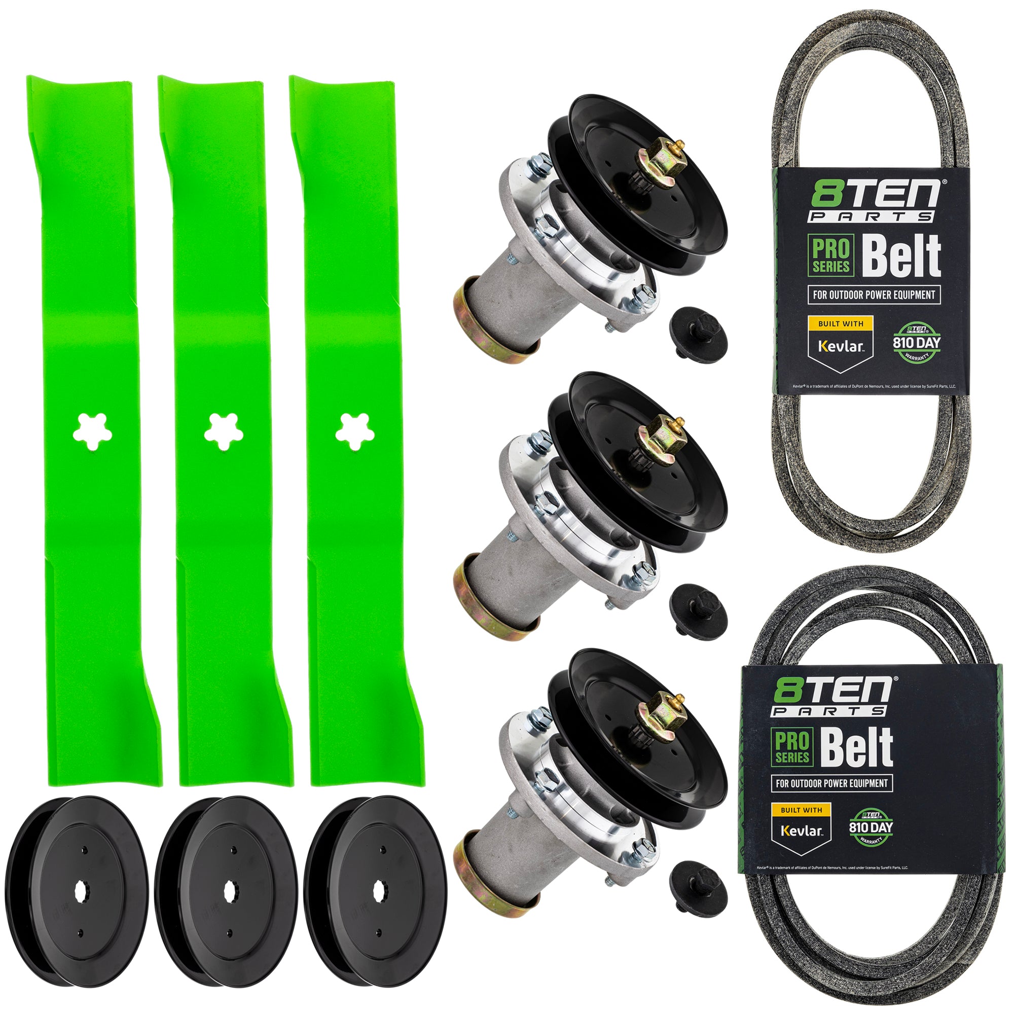Spindle Blade Belt Kit for 8TEN MK1015108