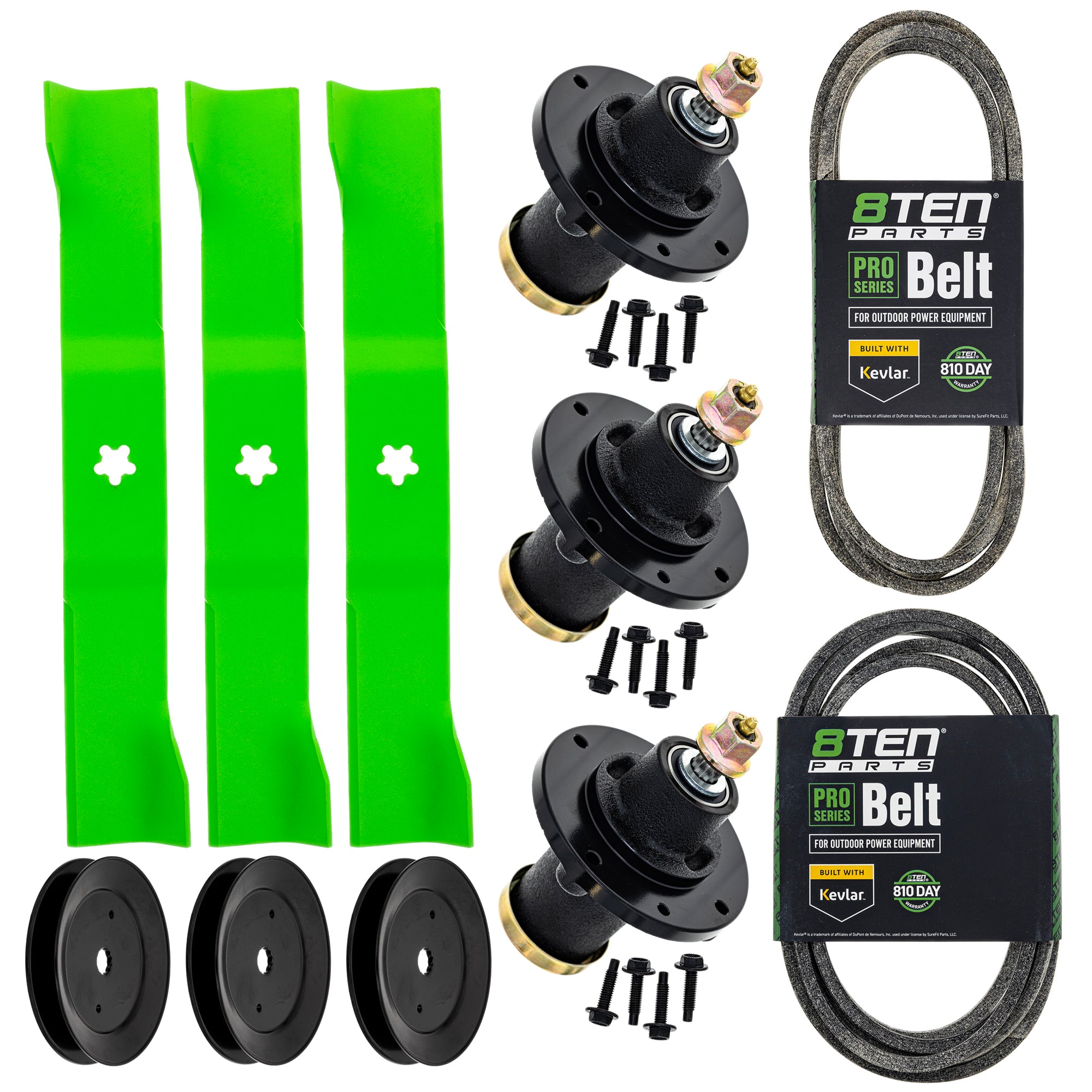 Spindle Blade Belt Kit for 8TEN MK1015109