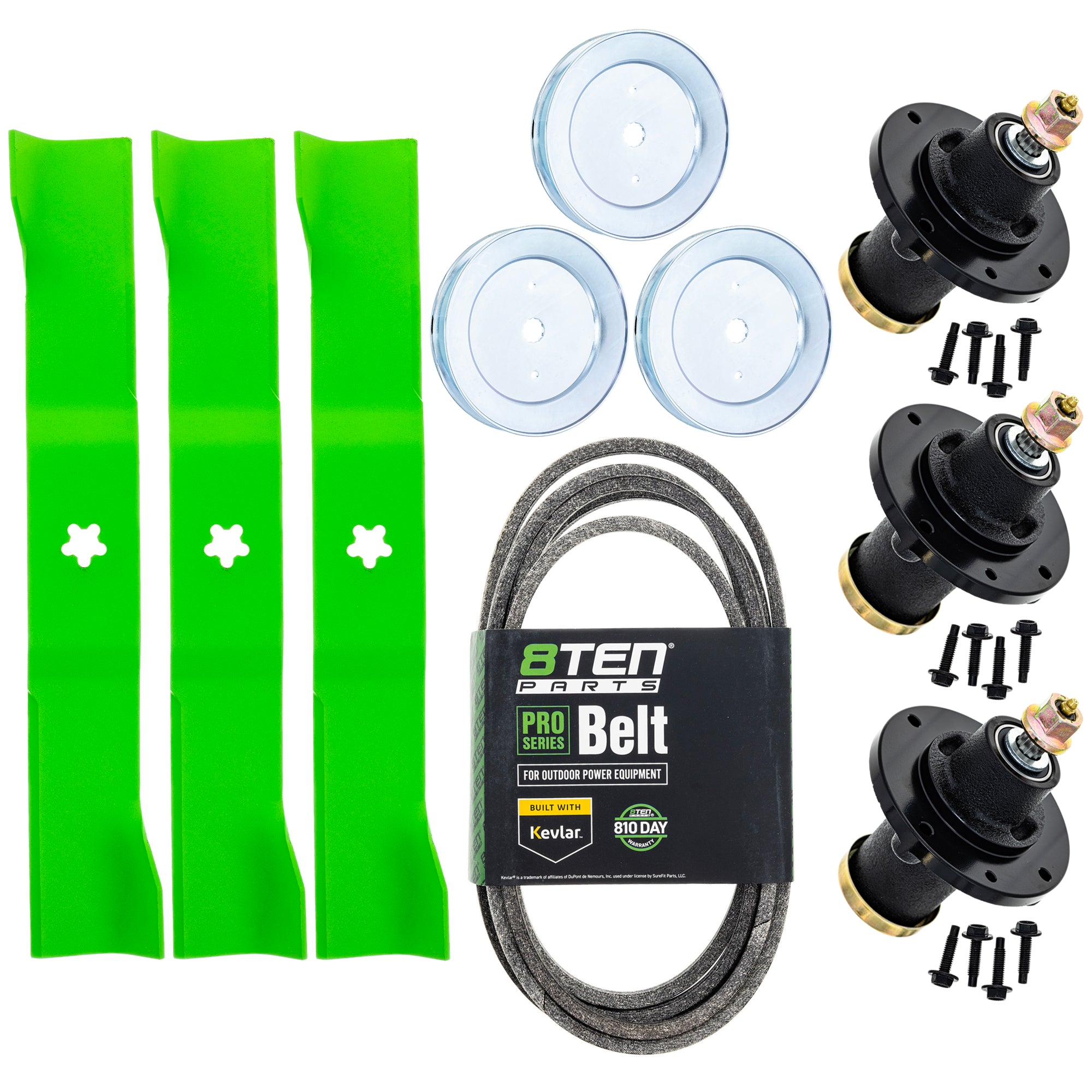 Spindle Blade Belt Kit for 8TEN MK1015129