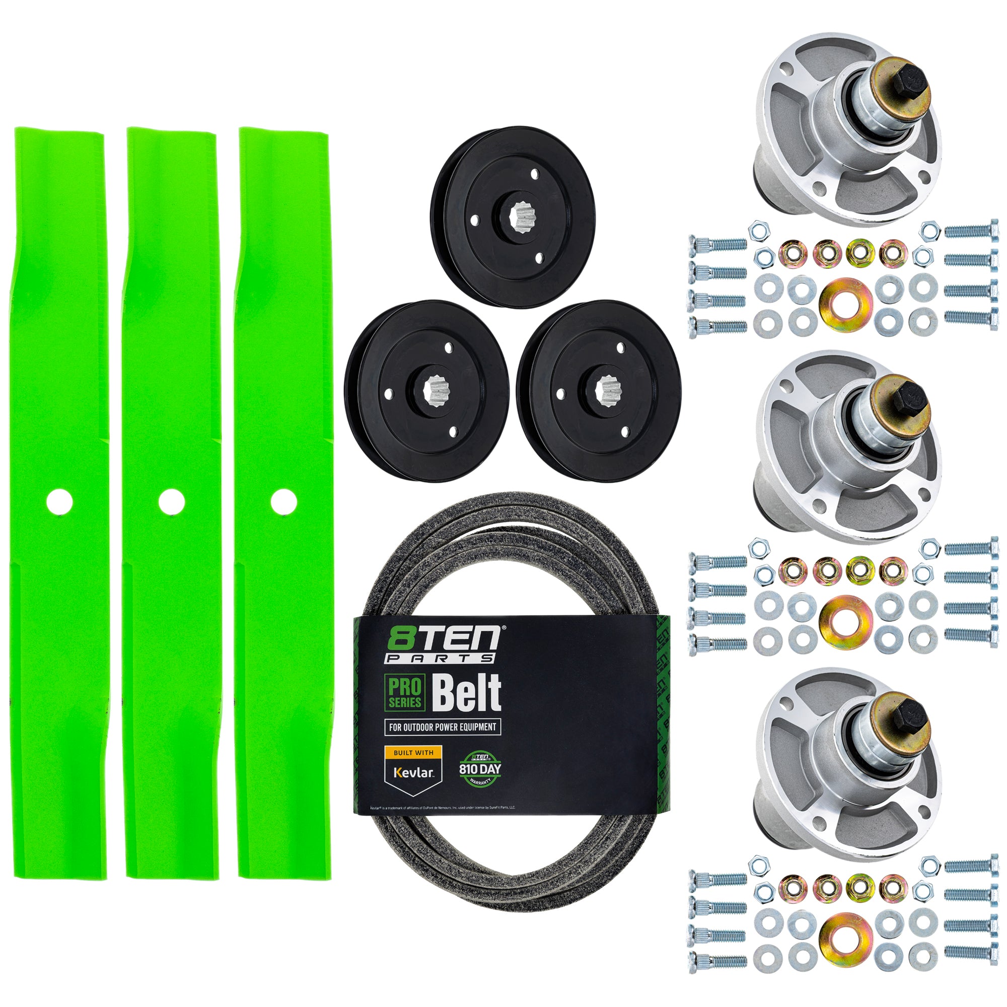Spindle Blade Belt Kit for 8TEN MK1015131