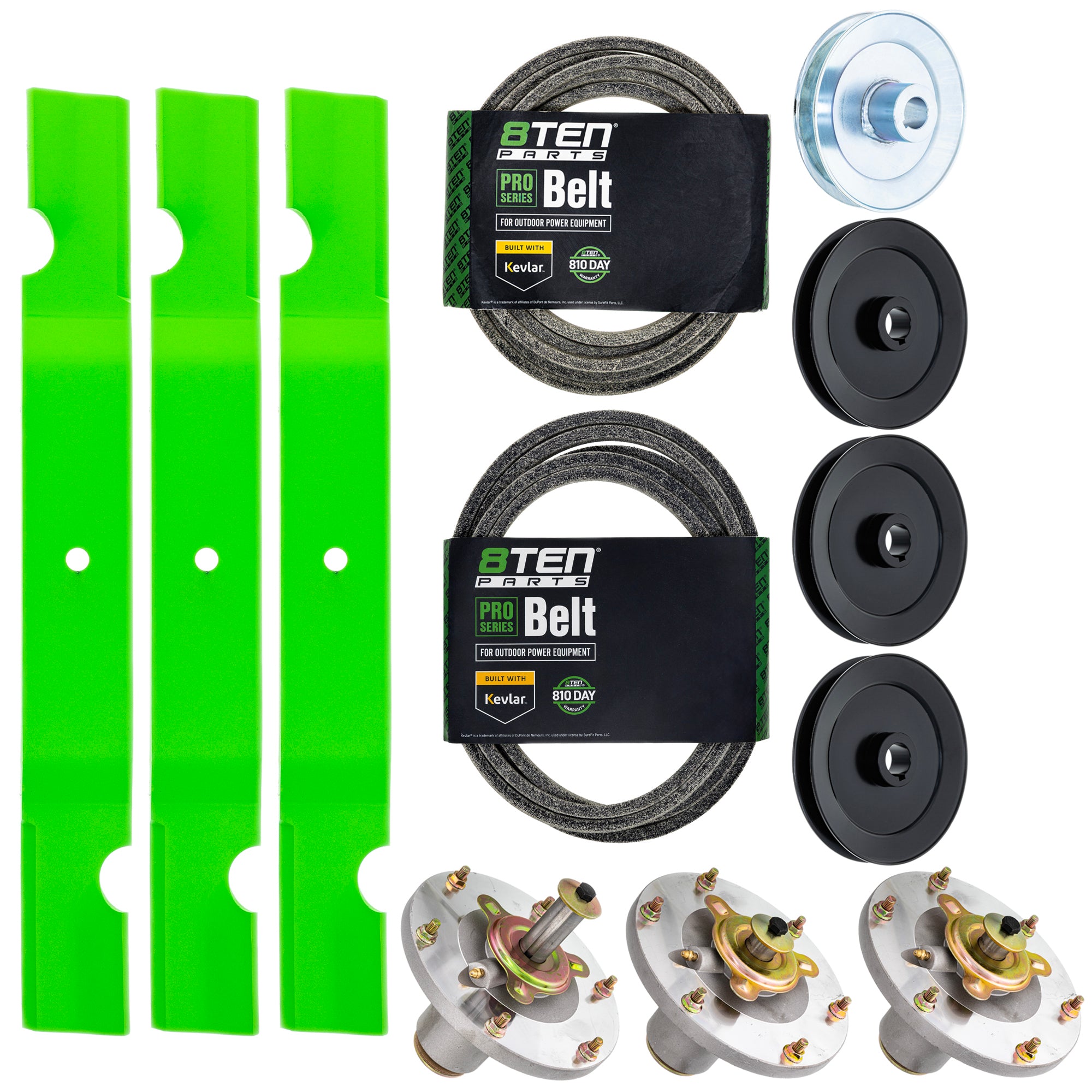 Spindle Blade Belt Kit for Mid-Mount 8TEN MK1015136