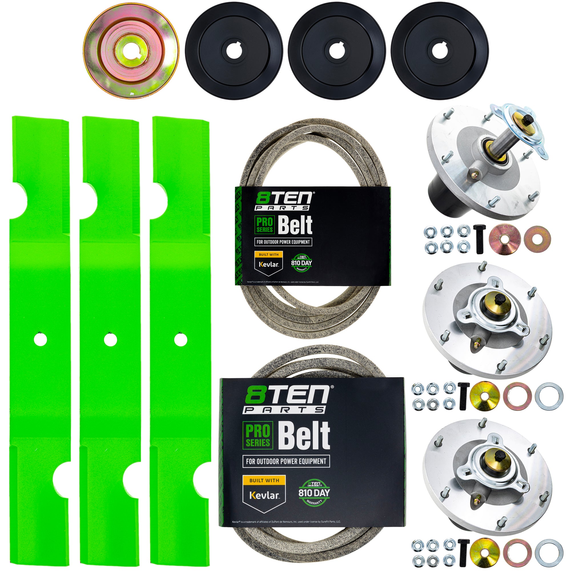 Spindle Blade Belt Kit for 8TEN MK1015167