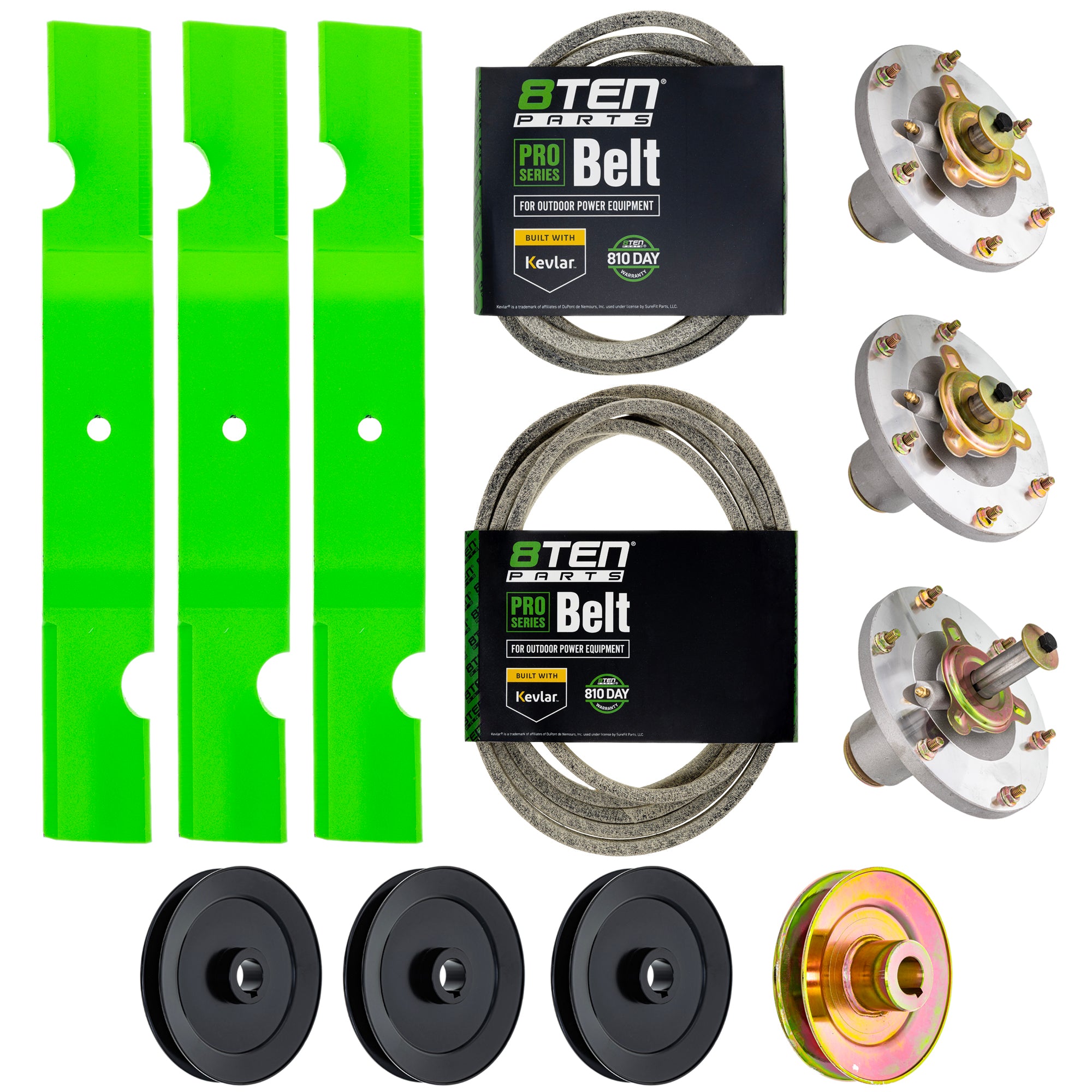 Spindle Blade Belt Kit for 8TEN MK1015169