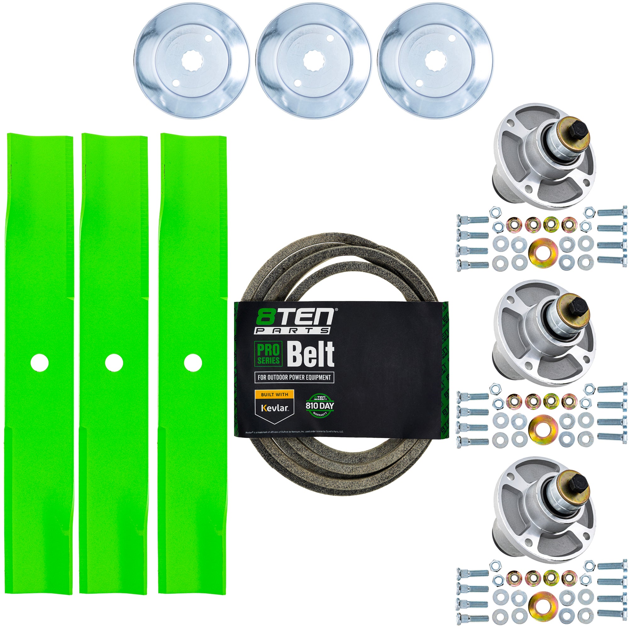 Spindle Blade Belt Kit for Raptor 8TEN MK1015171