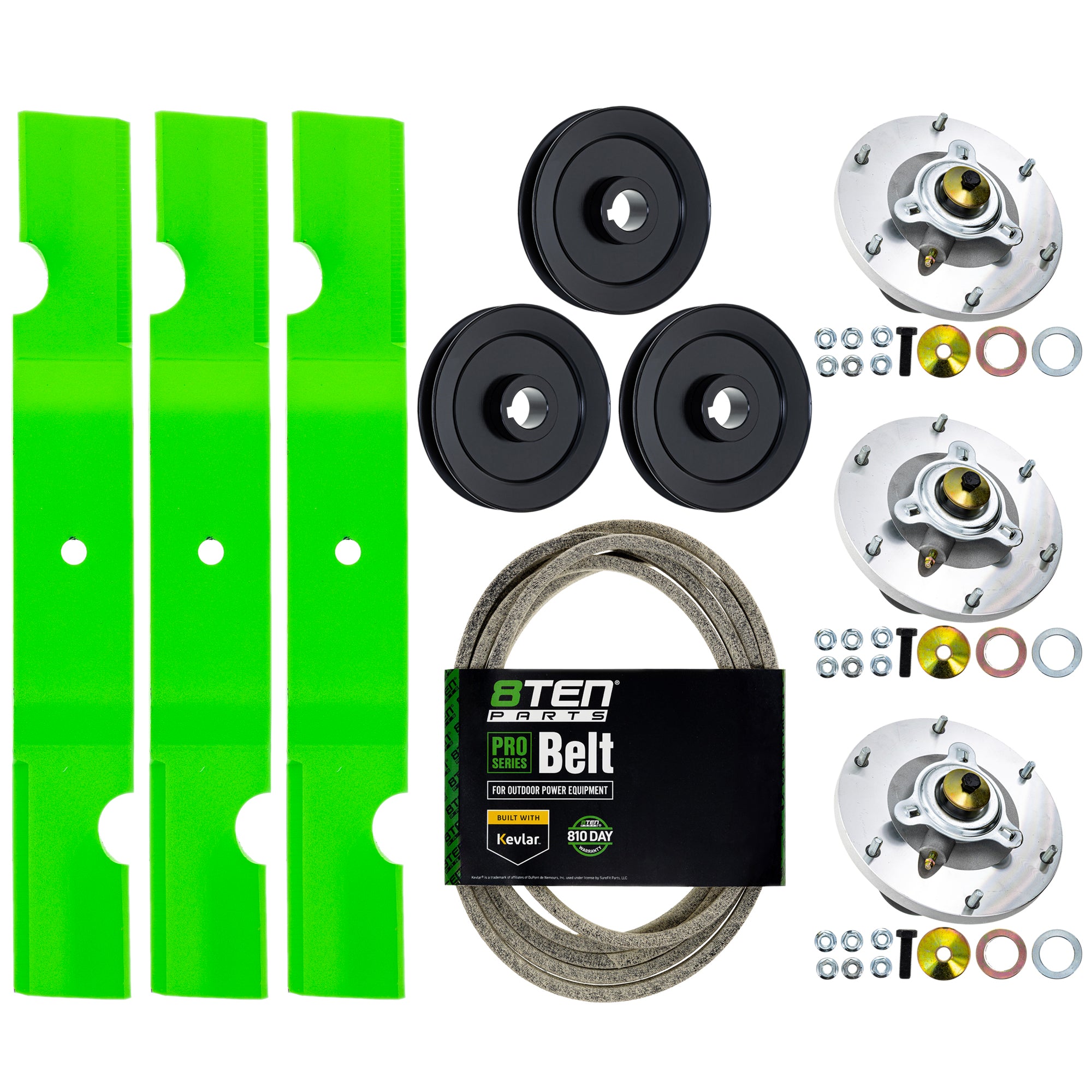 Spindle Blade Belt Kit for 8TEN MK1015210
