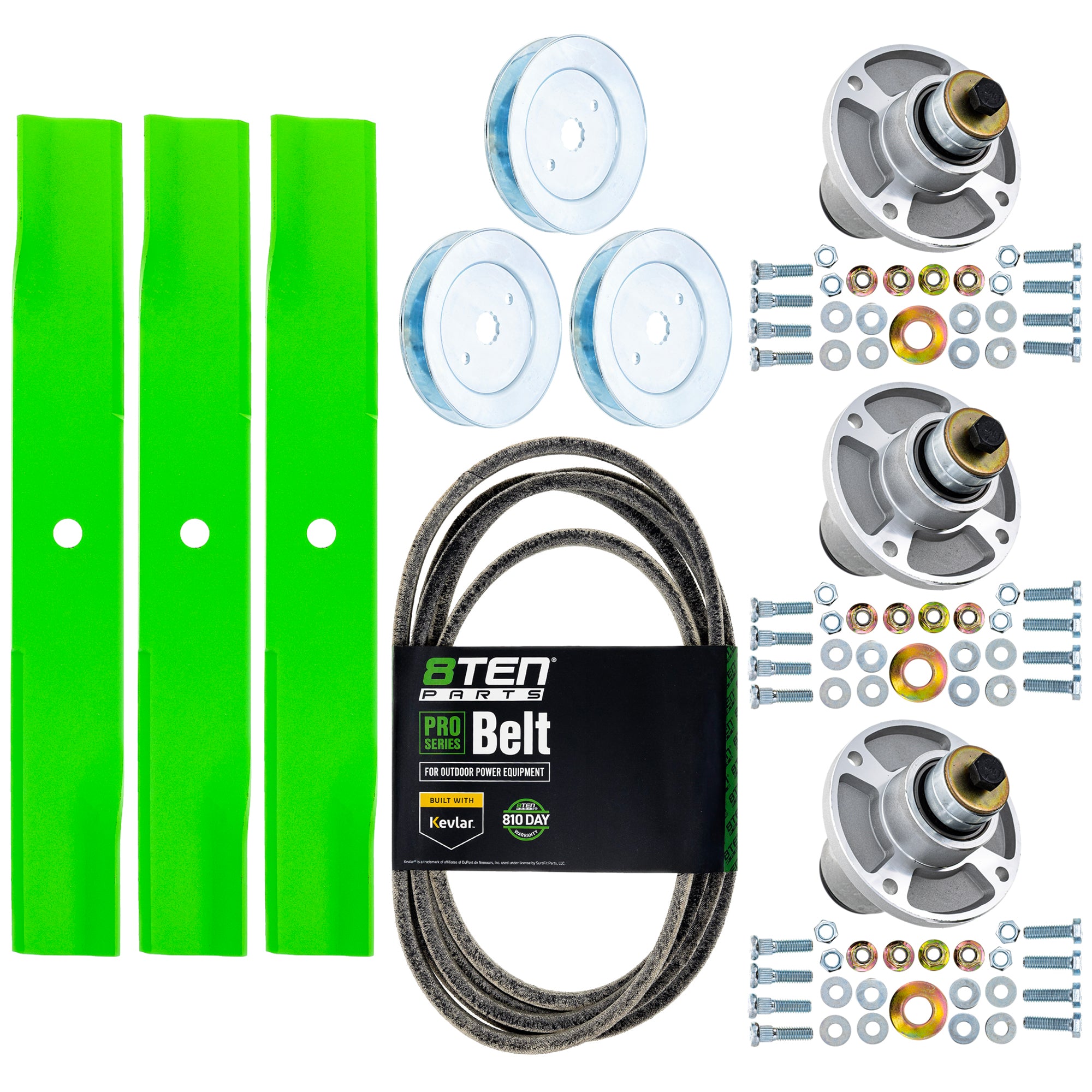 Spindle Blade Belt Kit for Raptor 8TEN MK1015224