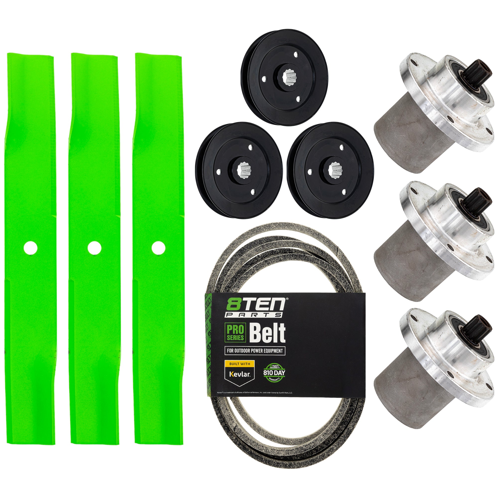Spindle Blade Belt Kit for 8TEN MK1015237