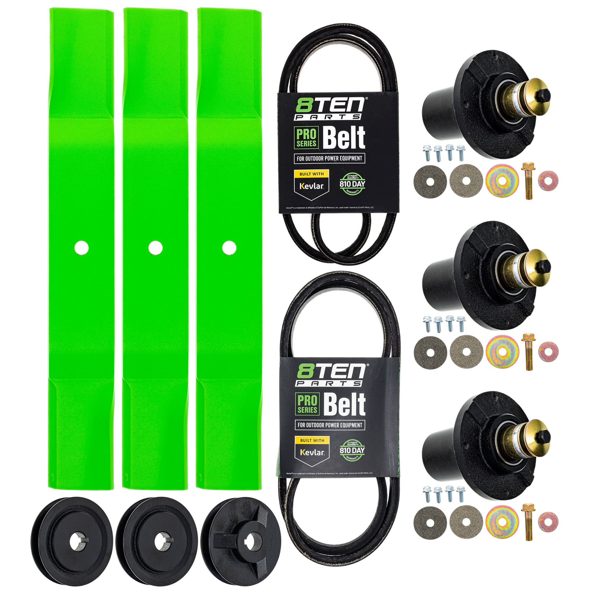 Spindle Blade Belt Kit for 9652 8TEN MK1015238