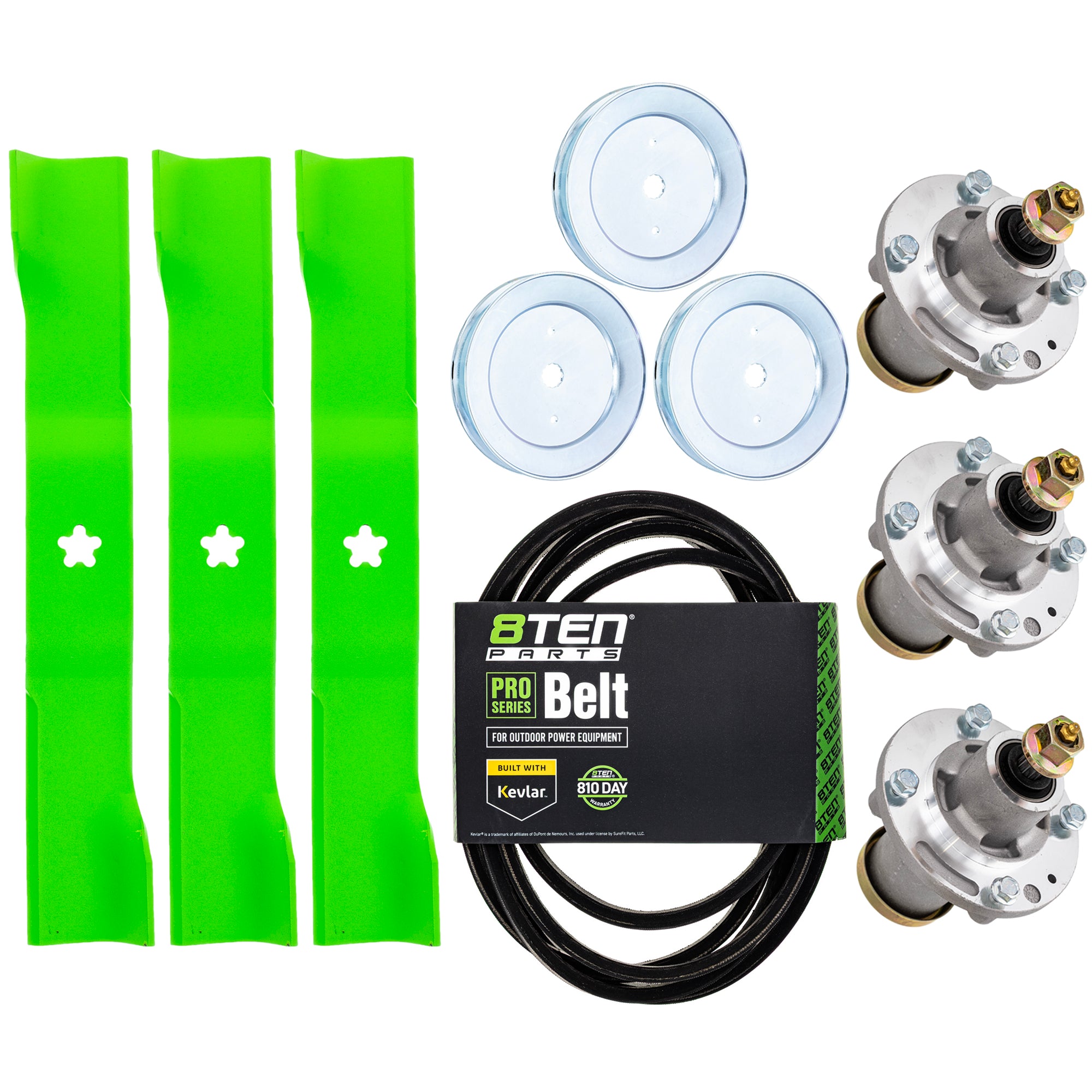 Spindle Blade Belt Kit for 8TEN MK1015245
