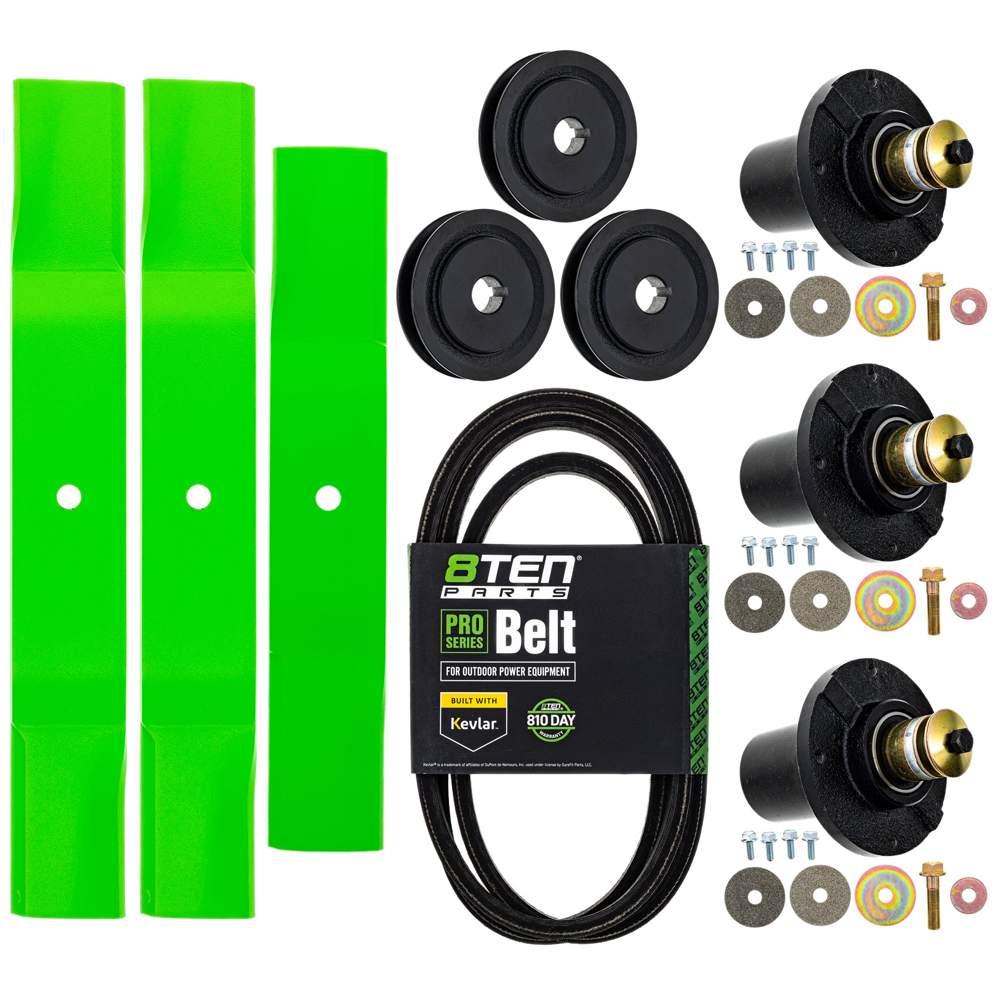 Spindle Blade Belt Kit for 8TEN MK1015250