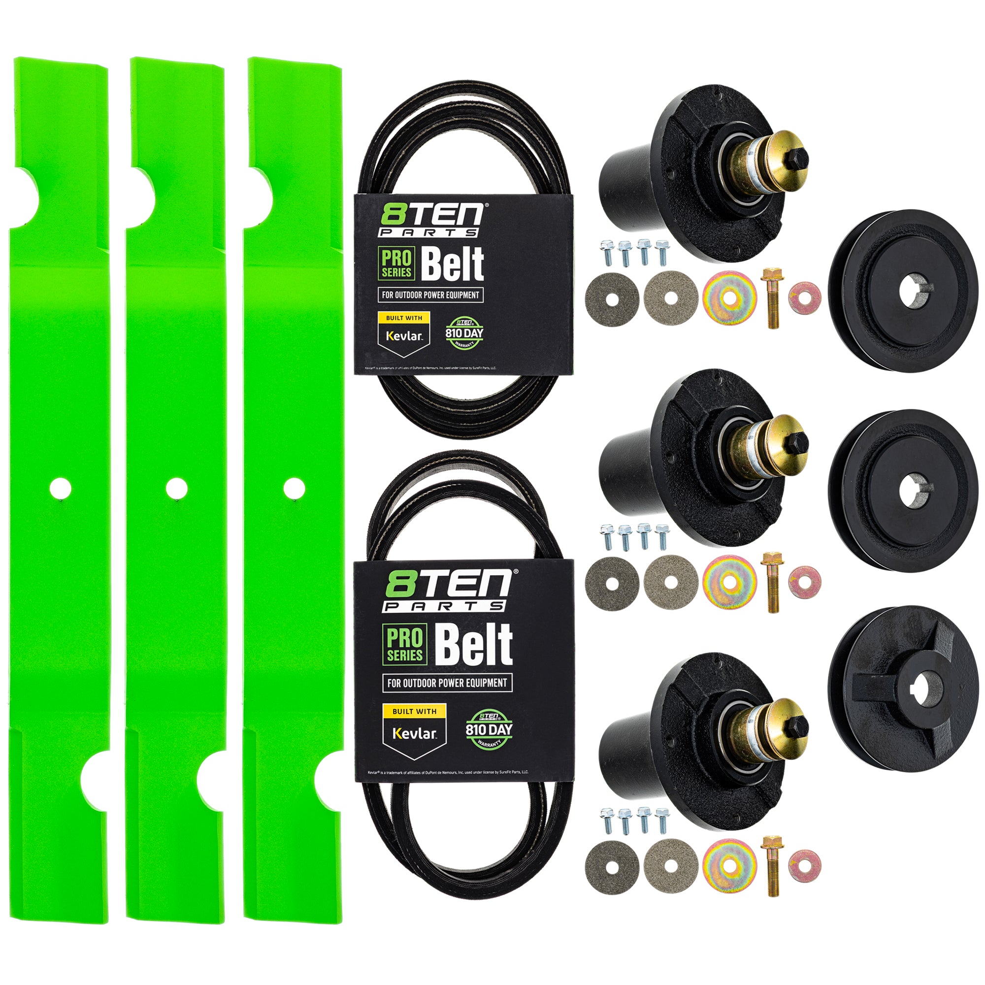 Spindle Blade Belt Kit for 8TEN MK1015254