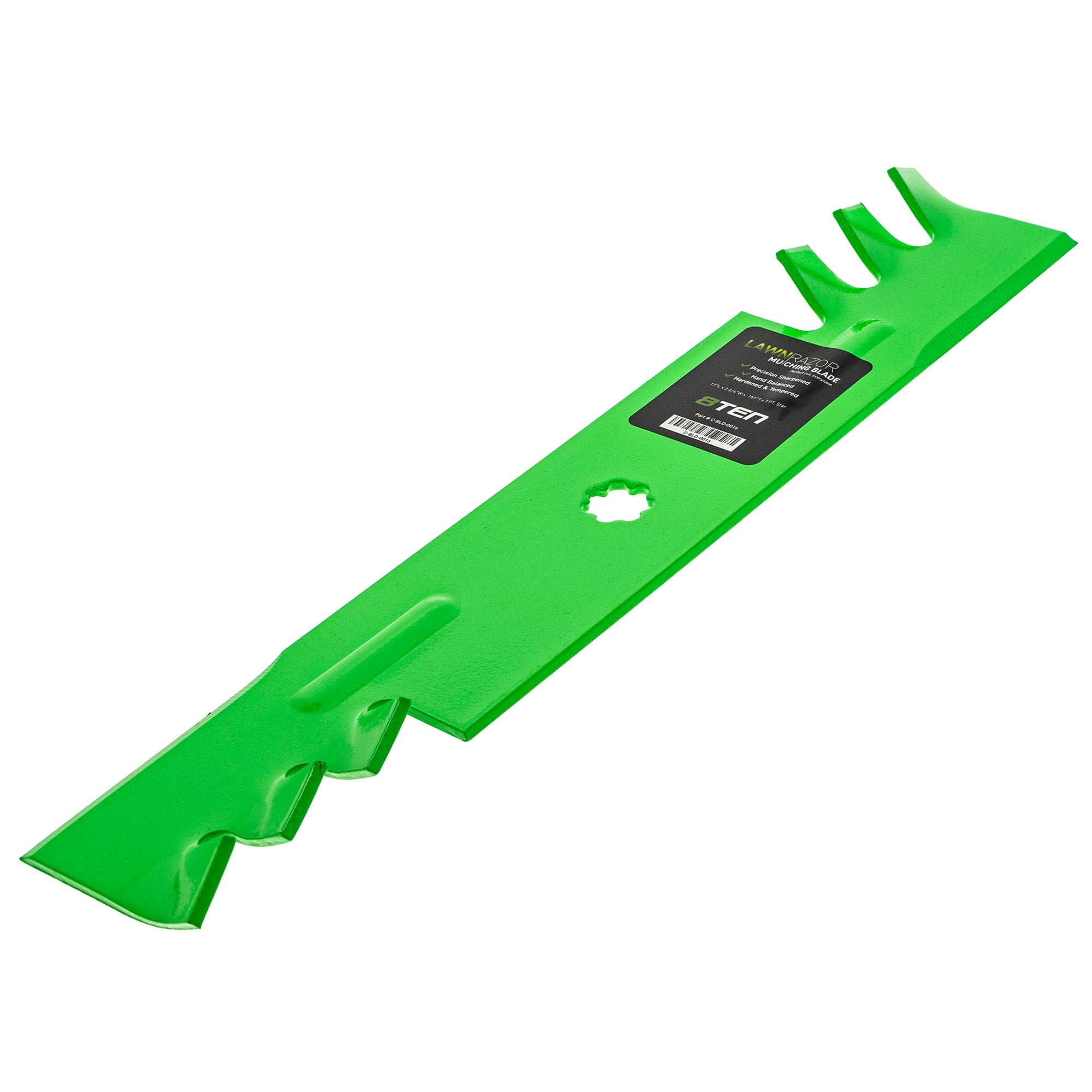 LawnRAZOR Toothed Blade For John Deere GY20852 GX21784 GX21786 AM141035 AM137757 50401781 | 6-PACK