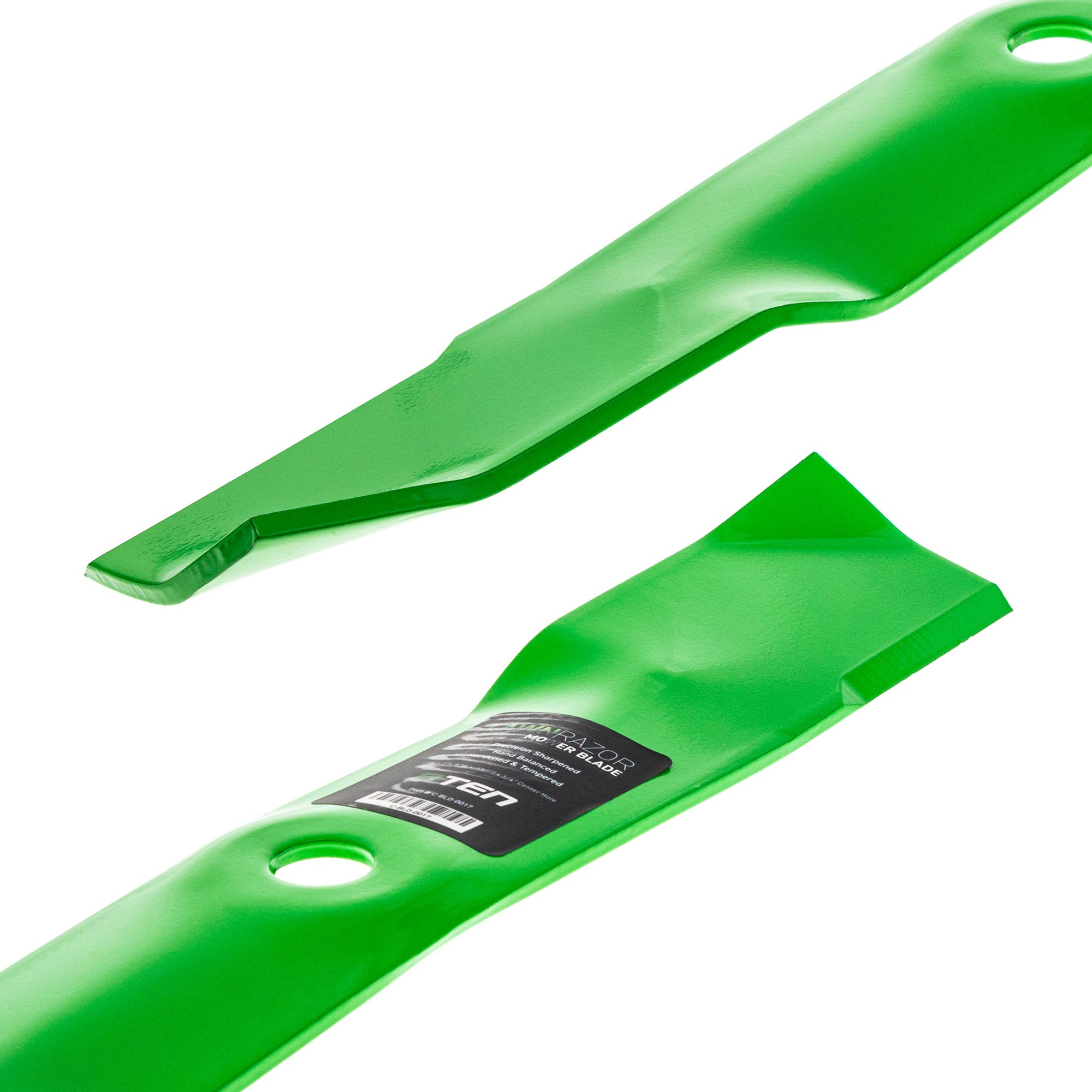 LawnRAZOR Medium Lift Blade For John Deere M143520 UC22010 UC40844 | 3-PACK
