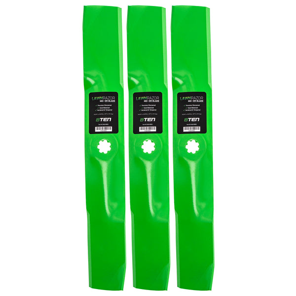 X-BLADE GR DG S200 5-P 6本セット　グリップ新品 LawnRAZOR Medium Lift Blade For John Deere GX21380 | 8TEN