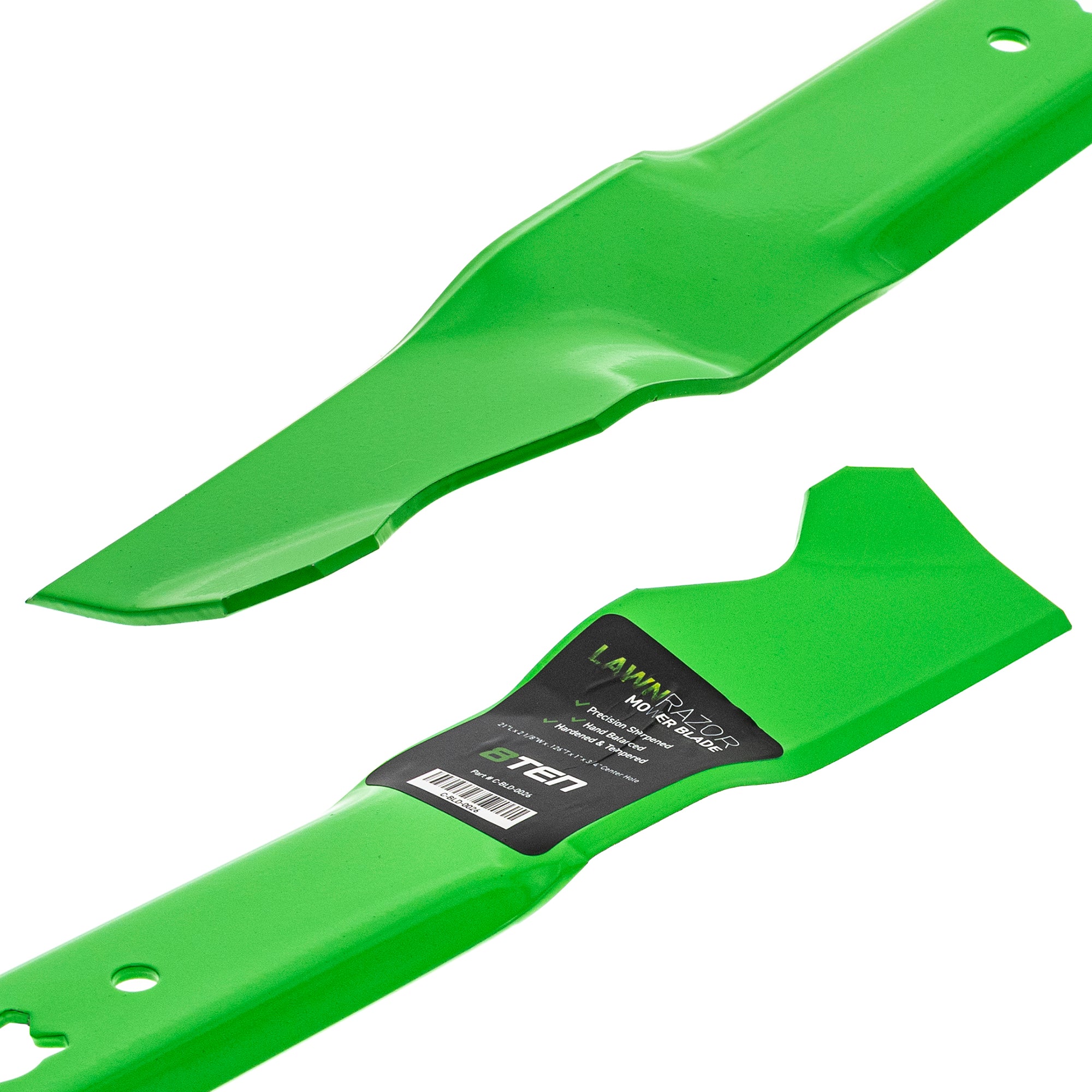 LawnRAZOR Mulching Blade For Craftsman Cub Cadet Columbia 742-0741 942-0741A 942-0741 490-100-M084 | 2-PACK