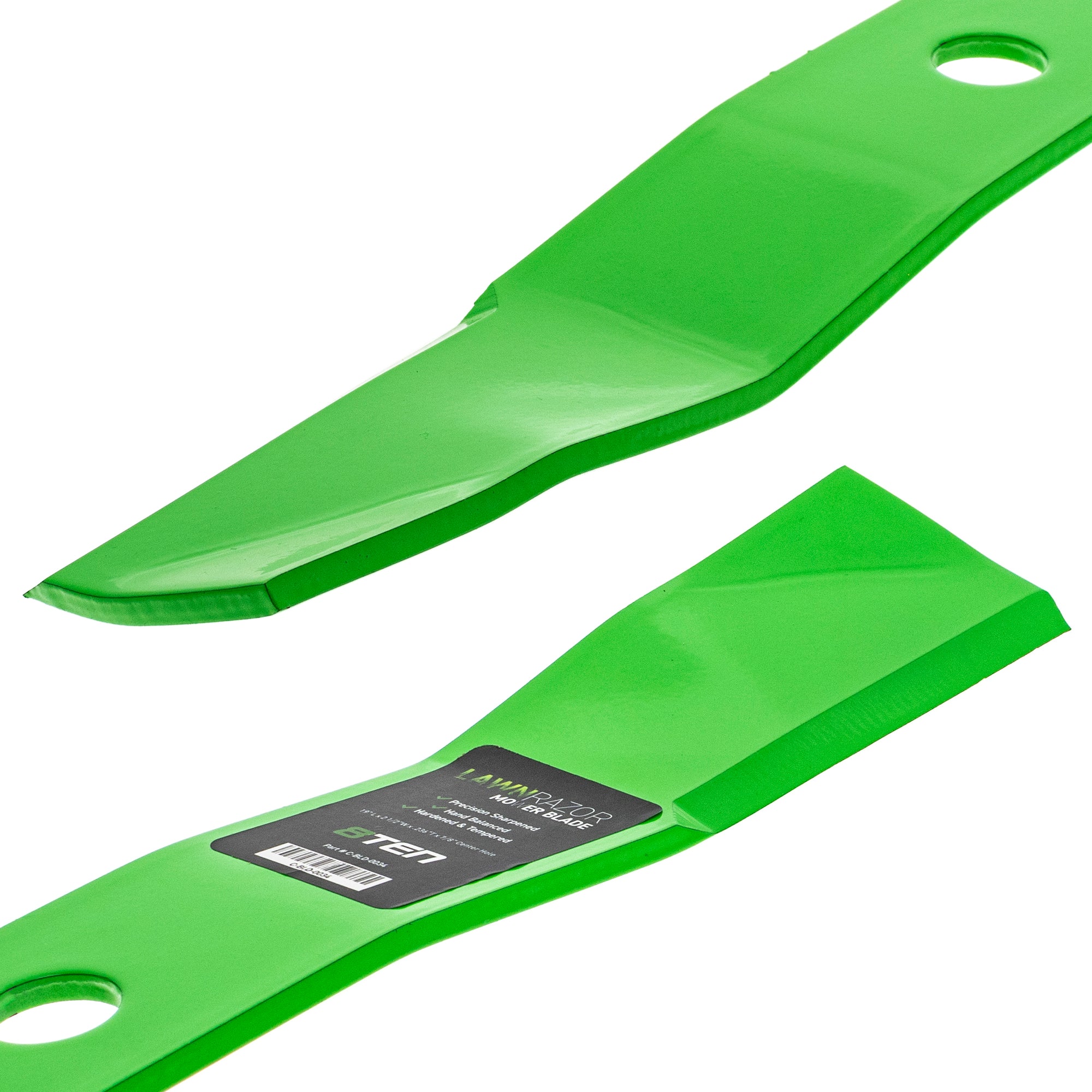 LawnRAZOR Medium Lift Blade For John Deere M136195 TCU30316 | 3-PACK