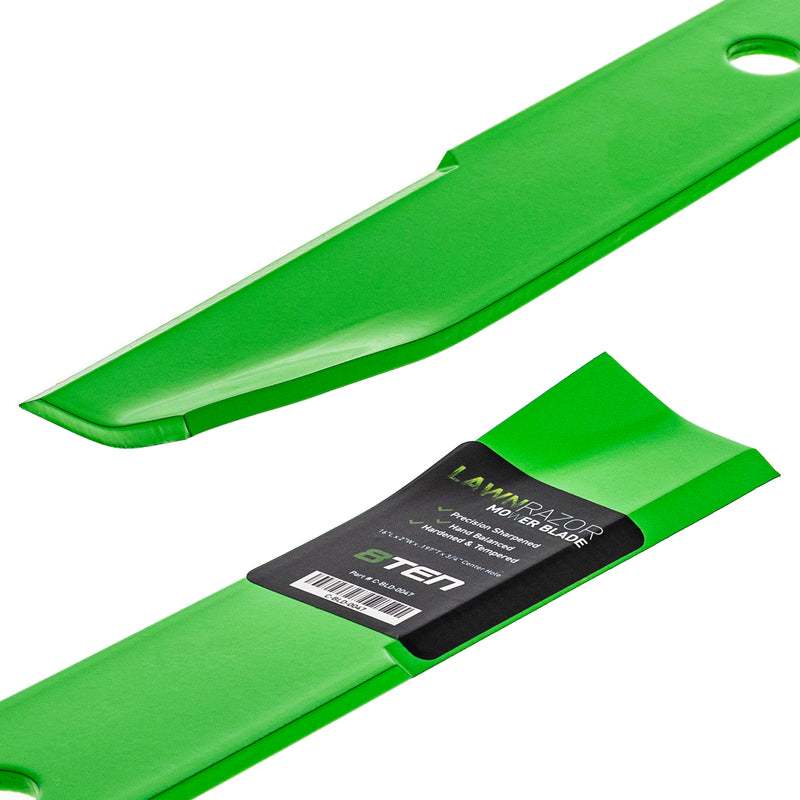 LawnRAZOR High Lift Set Blade 810-CBL2269D For John Deere Sabre M41967 AM31100 M124343 | 3-PACK
