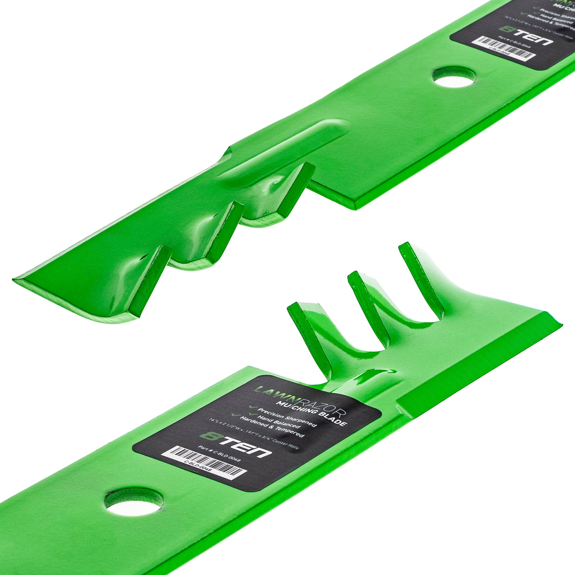 LawnRAZOR Toothed Blade For John Deere Sabre M41967 AM31100 M124343 | 3-PACK