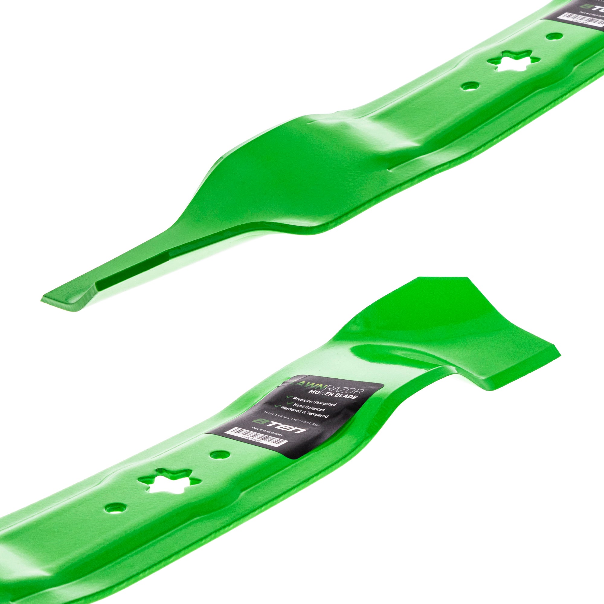 LawnRAZOR Mulching Blade For Yard-Machines White Outdoor Columbia 742-0610 942-0610 942-0610A | 2-PACK