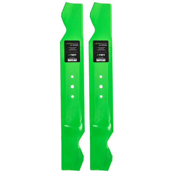 LawnRAZOR Notched High Lift Blade For MTD Ranch King | 8TEN
