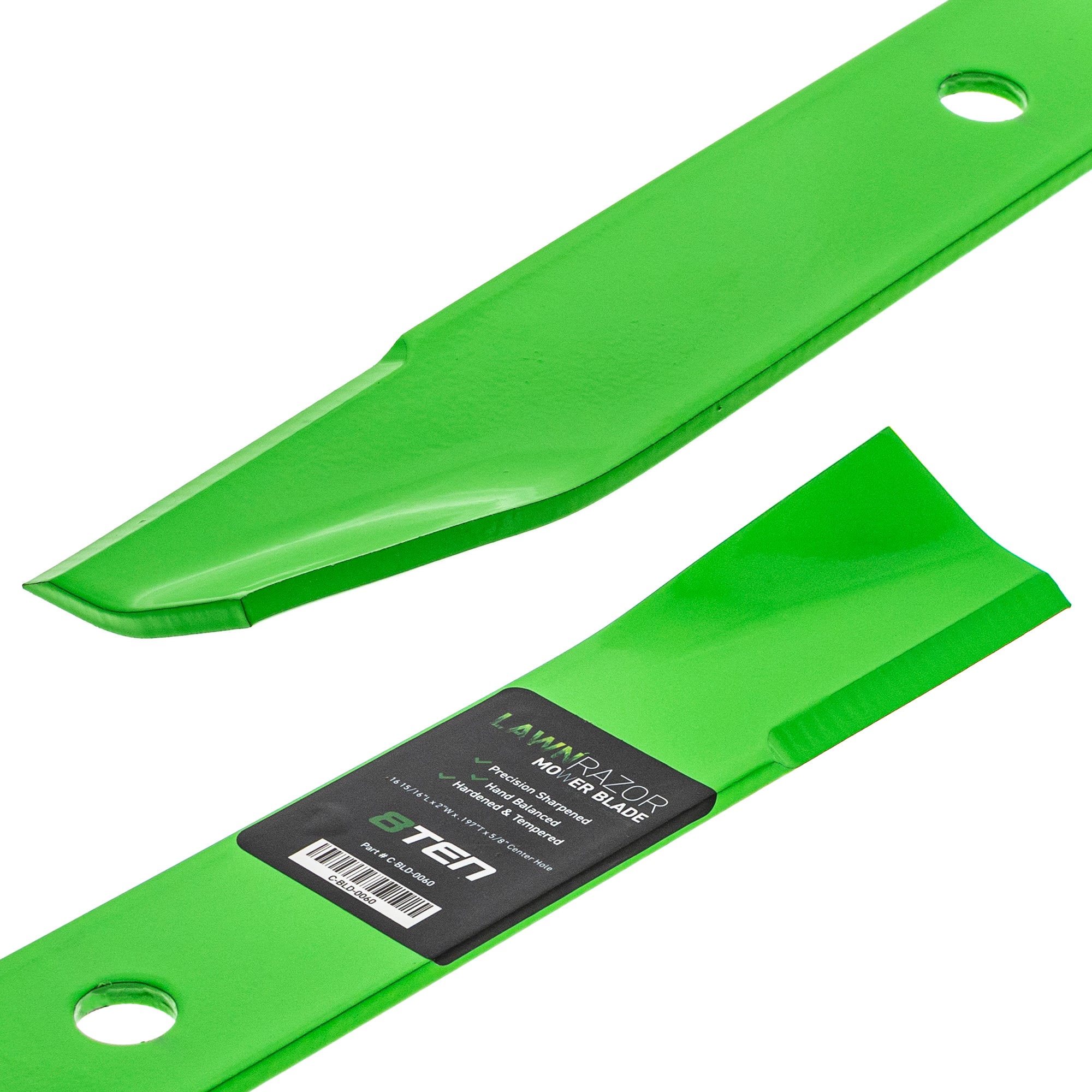 LawnRAZOR Medium Lift Blade For Gravely Ariens EverRide 046998 08861600 08779200 011234 08779251 | 2-PACK
