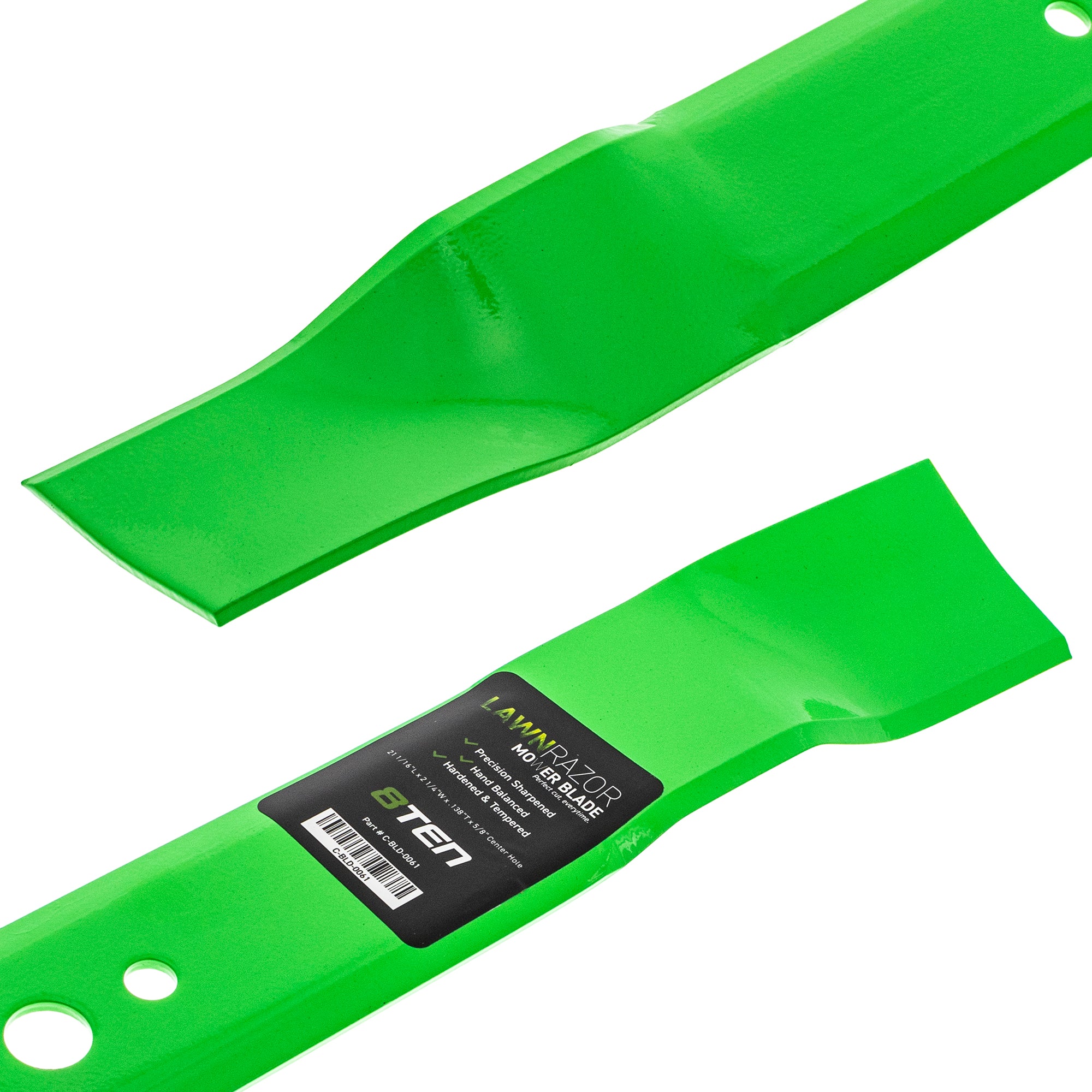 LawnRAZOR Mulching Mower Blade For Husqvarna Poulan Pro Weed Eater 406712 165833 175064 189028 | 2-PACK