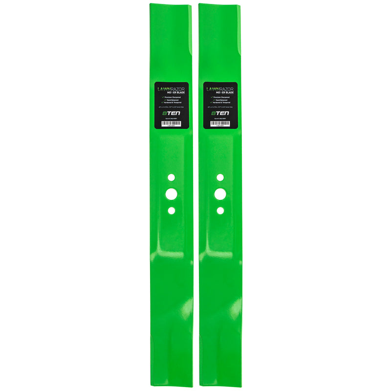 LawnRAZOR LawnRAZOR Mower Blade 2-Pack for Walbro Toro Exmark Stens Oregon MTD Cub Cadet 8TEN 810-CBL2213D