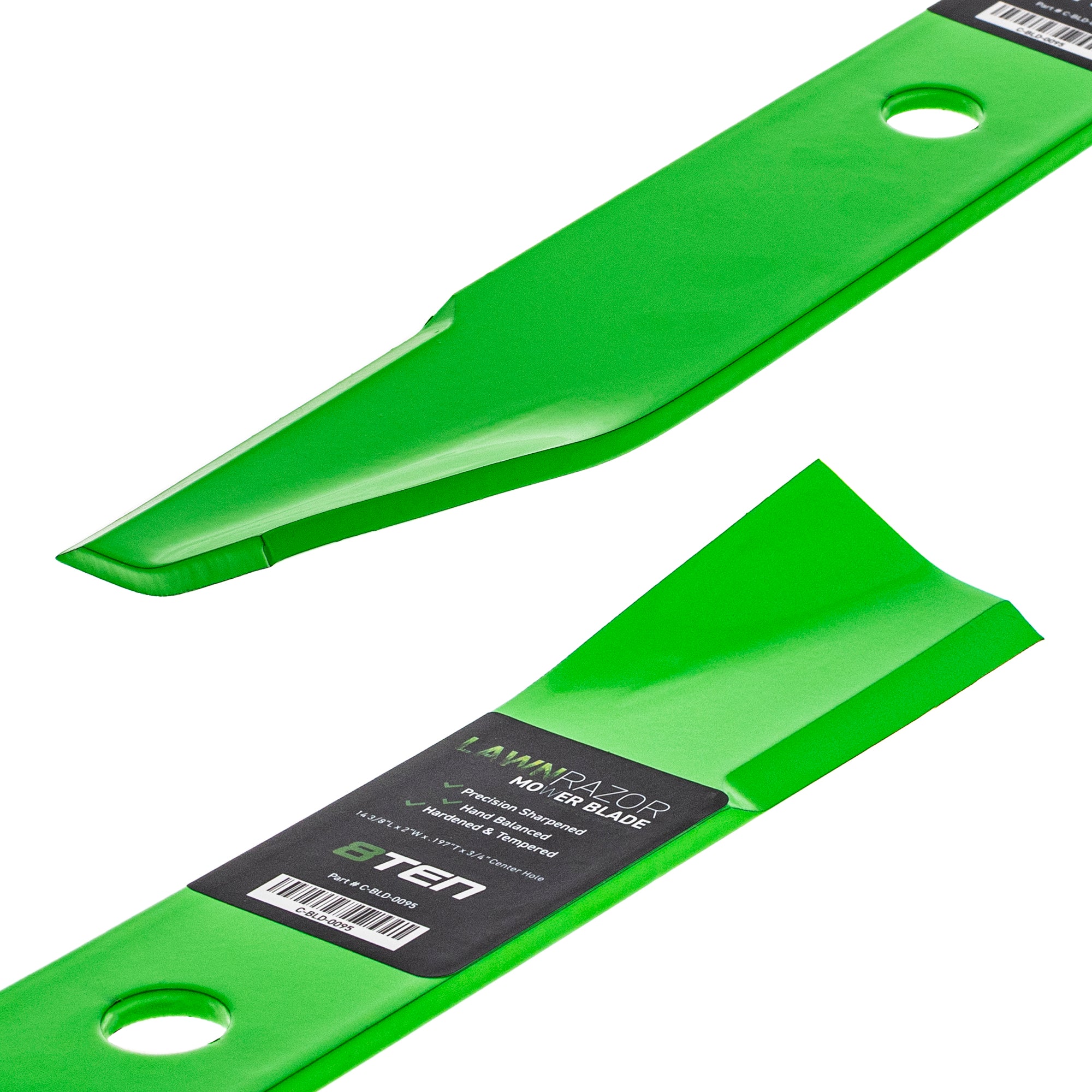 とろ LawnRAZOR High Lift Blade For Lesco Dixon 539126275 | 8TEN