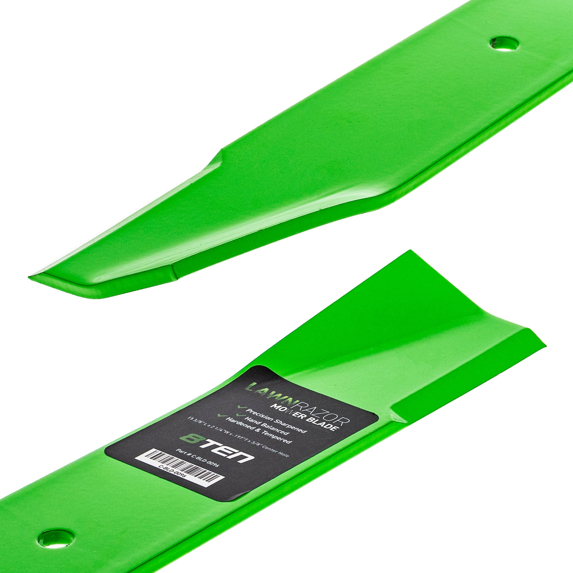 LawnRAZOR Mower Blade Set 810-CBL2218D For Roper AYP Poulan Pro 122265X 106635X 25034 532025034 | 3-PACK