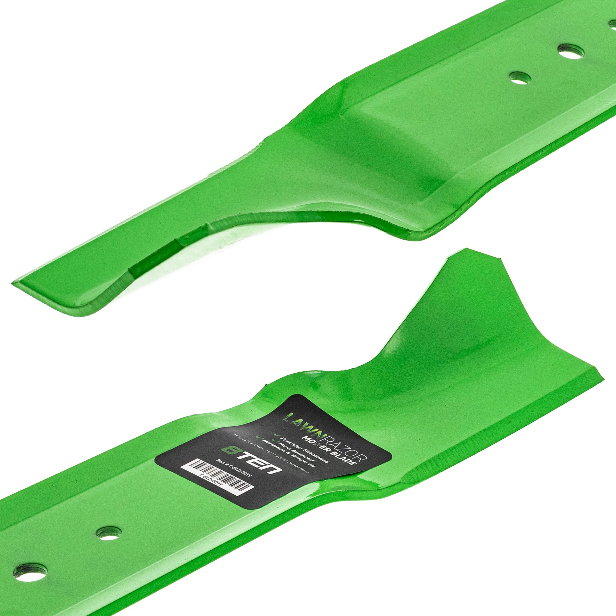 LawnRAZOR Notched High Lift Blade For MTD Mastercut | 8TEN