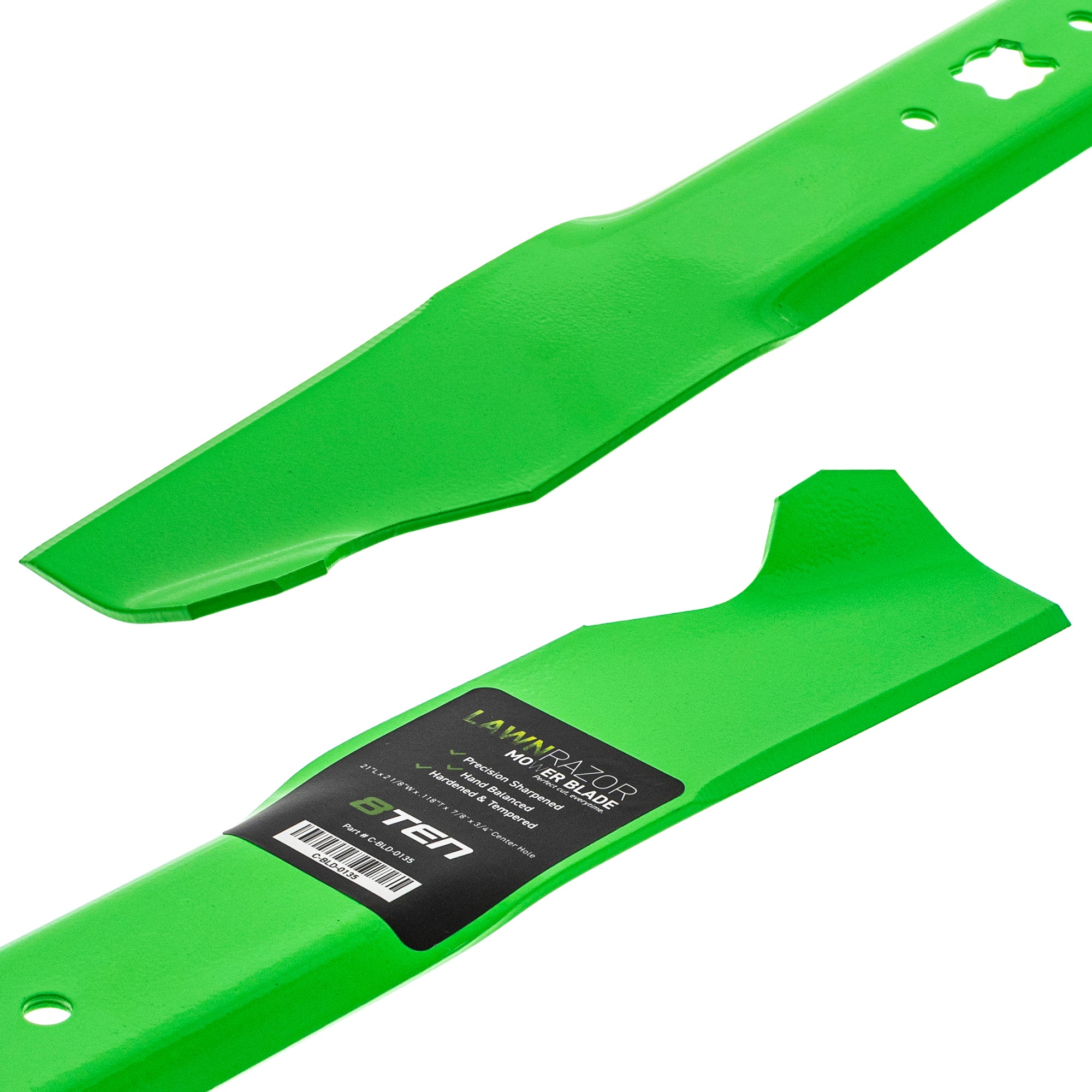 LawnRAZOR High Lift Blade For Lawn Chief ACE Bolens 942-0641 742-0641 | 3-PACK