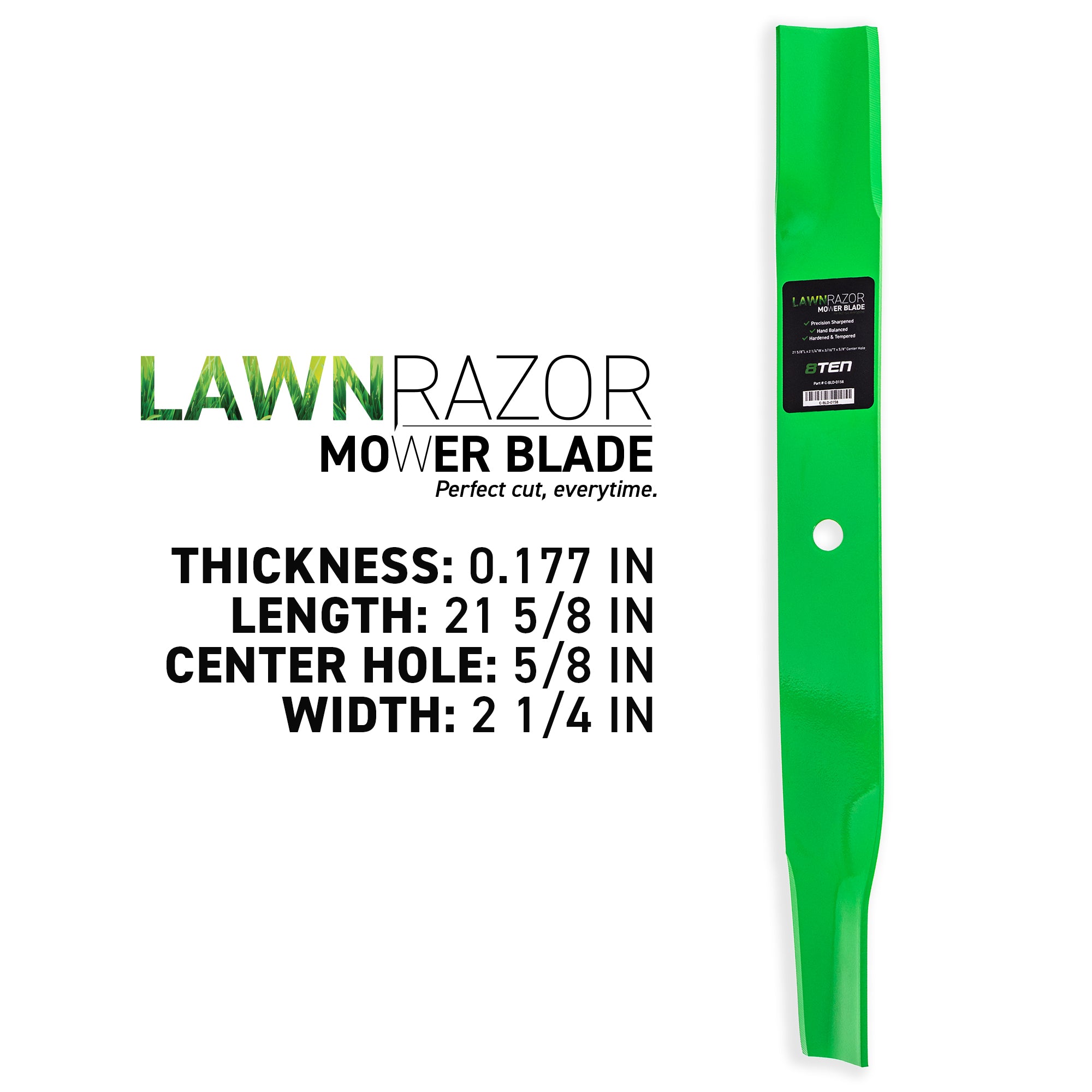 8TEN LawnRAZOR Deck Blade 2-Pack 96-362 94-069 596-362