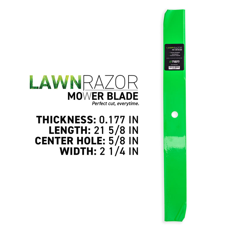 8TEN LawnRAZOR Medium-Lift Blade 2-Pack 96-362 94-068