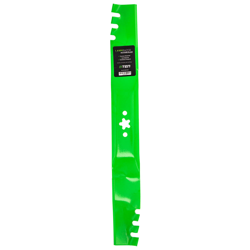 LawnRAZOR LawnRAZOR Mower Blade for Oregon MTD Cub Cadet Troy-Bilt Husqvarna Poulan 8TEN 810-CBL2382D