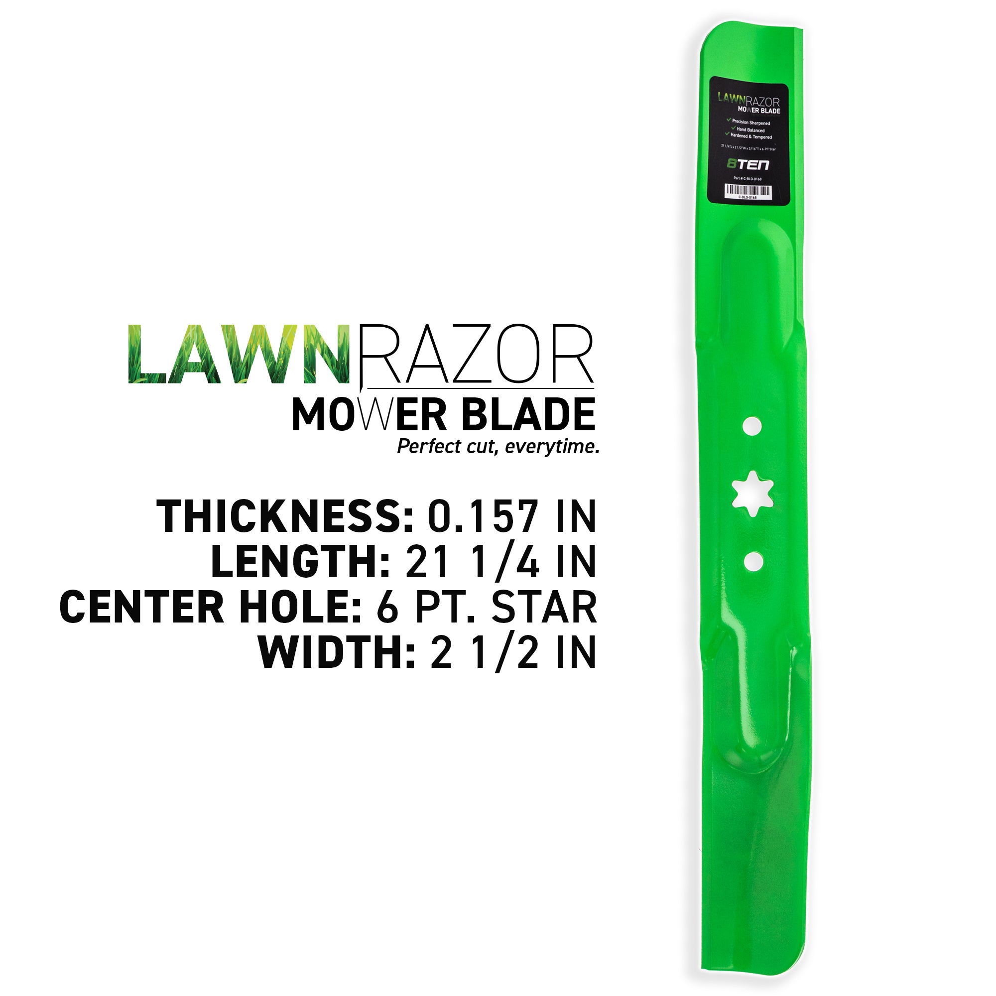 8TEN LawnRAZOR Blade 2-Pack 942-04308 742-04308