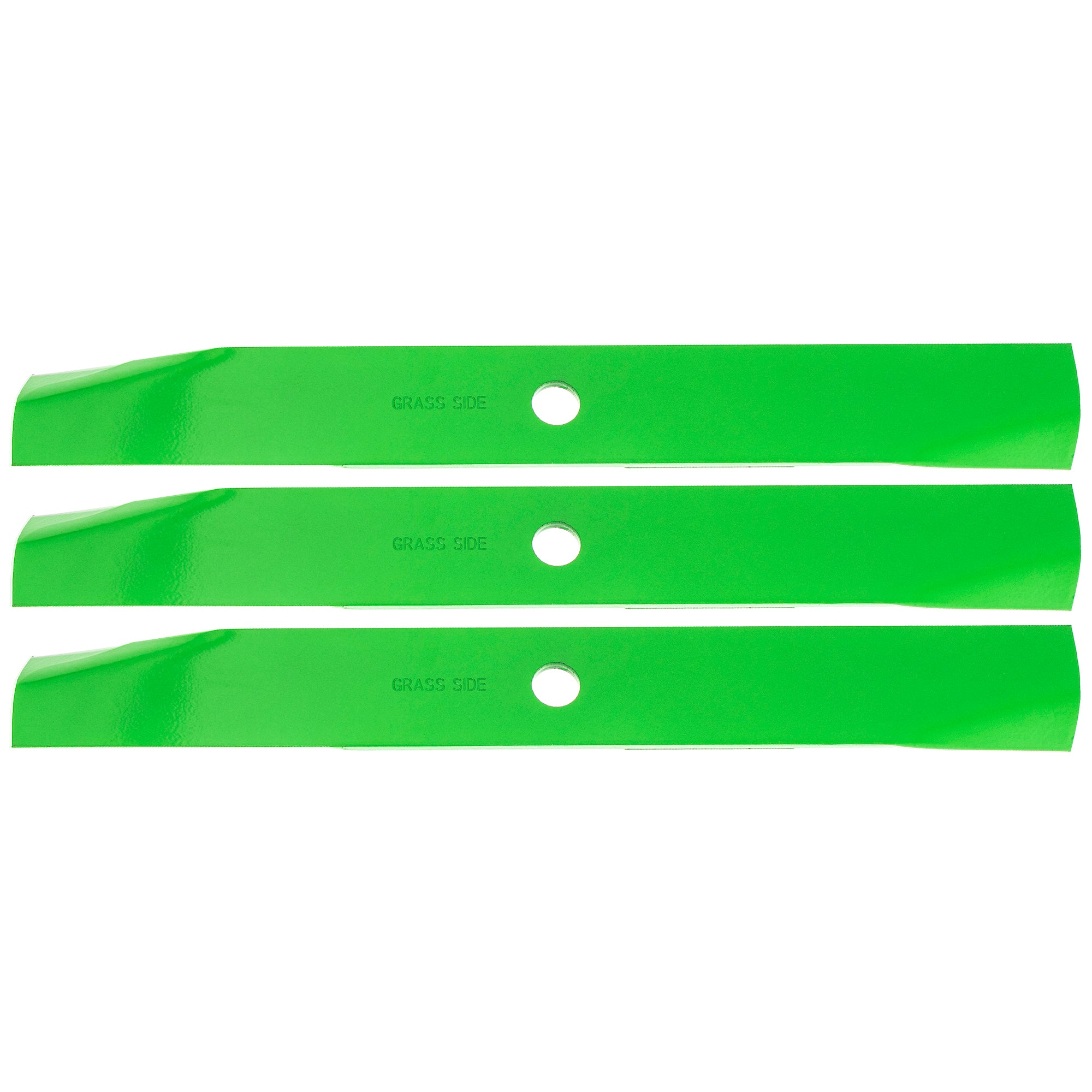 8TEN 810-CBL2303D LawnRAZOR High Lift Blade 3-Pack for Walbro Oregon