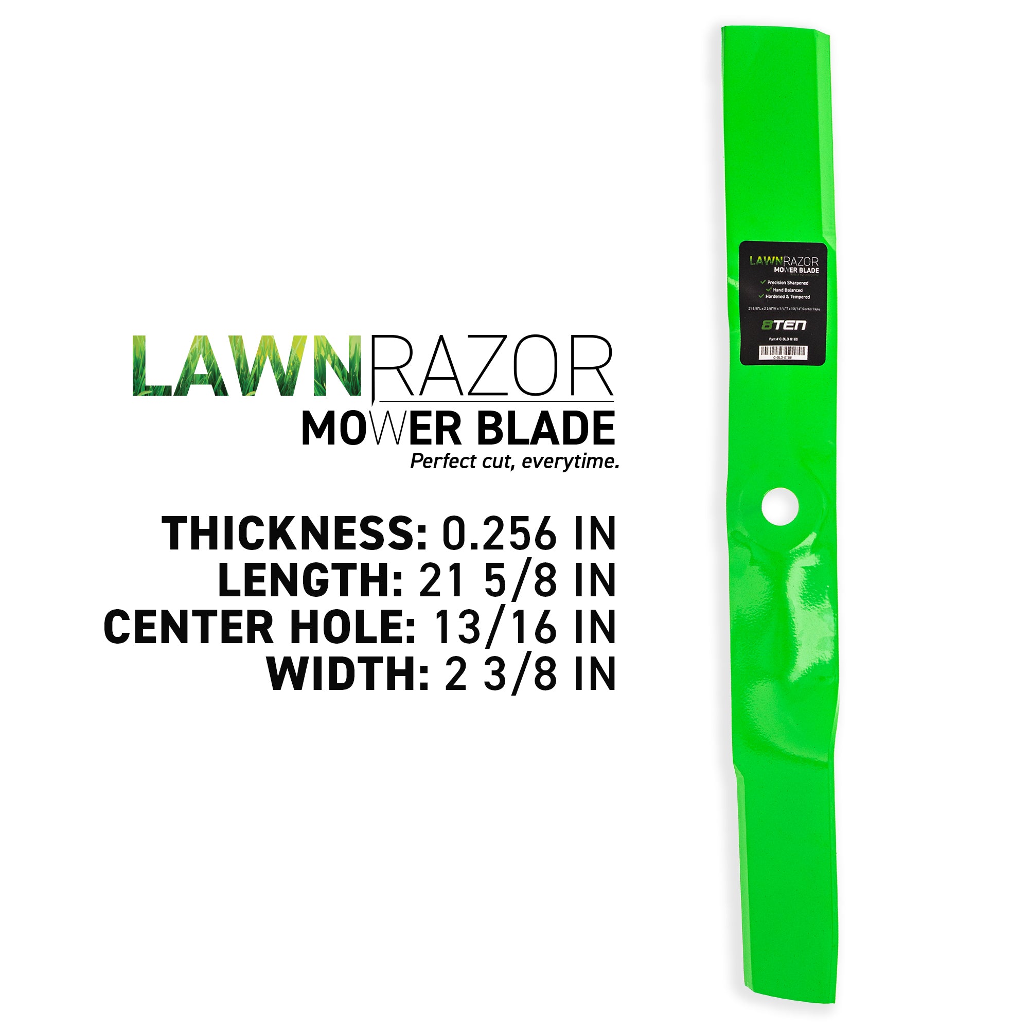 8TEN LawnRAZOR Deck Blade 3-Pack M143504