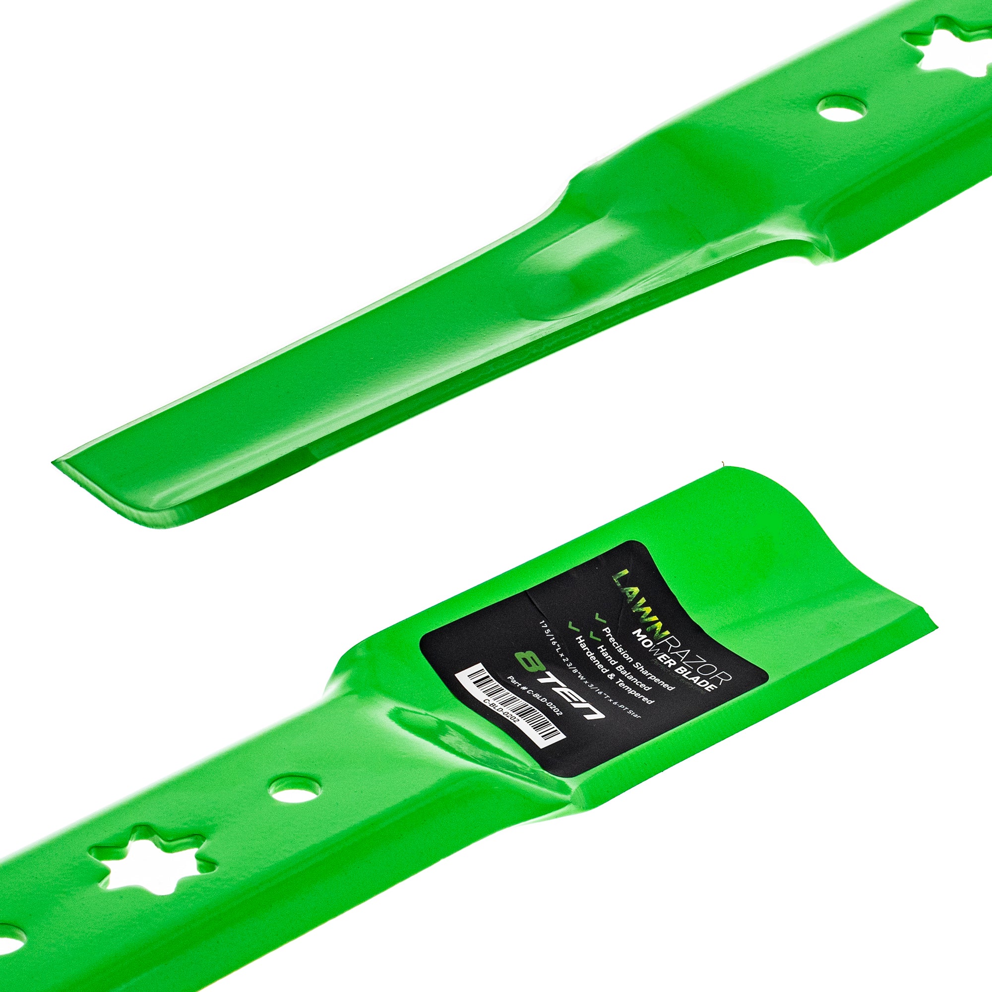 LawnRAZOR High Lift Blade For Cub Cadet Troy-Bilt Craftsman 742-05052A 942-05052A 490-110-C155 | 3-PACK