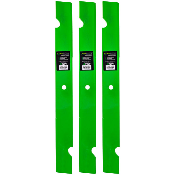 LawnRAZOR Notched High Lift Blade For Scag 481709 | 8TEN