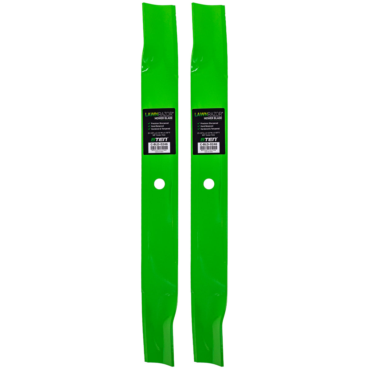 4-Pack Mulching Blades 21-5/8" For Exmark & Toro Mowers | 106-2247-03, 110-6568-03, 131-3939