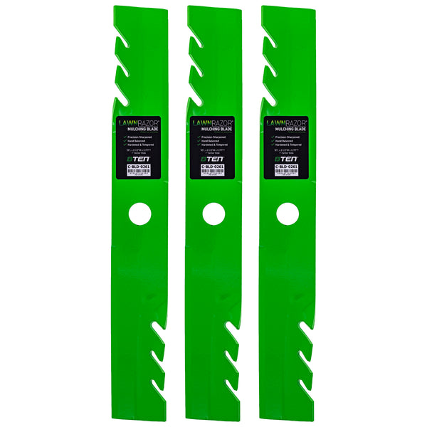 LawnRAZOR Toothed Blade For Exmark Husqvarna 103-6397 | 8TEN