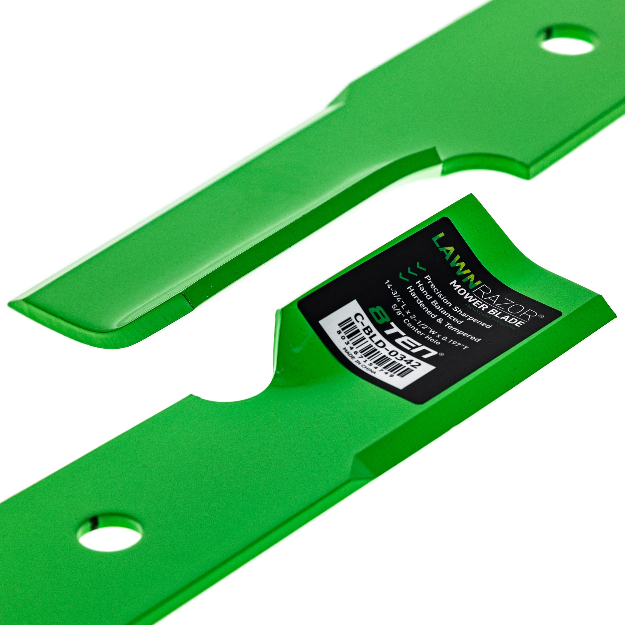 LawnRAZOR Notched High Lift Blade For Scag 483014 | 8TEN