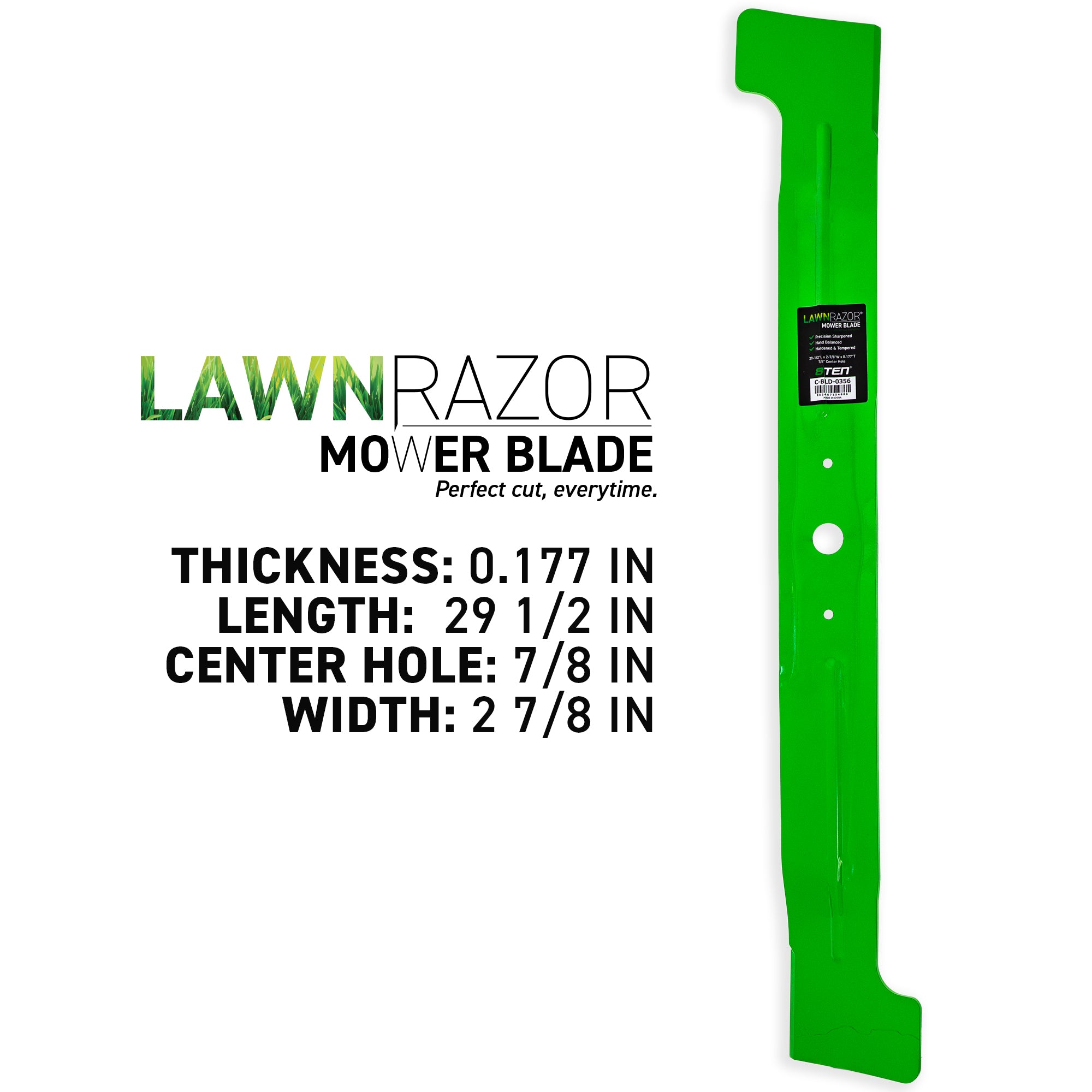 8TEN 810-CBL2578D LawnRAZOR Mower Blade for zOTHER Murray 31201x98C